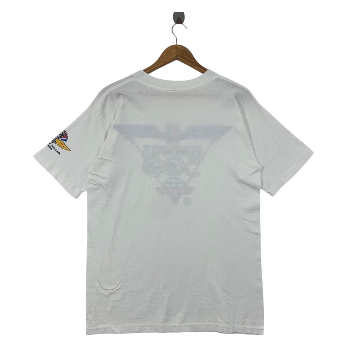 Vintage Vintage 90s INDIANAPOLIS SPEEDWAY 75th Anniversary tee Size US L / EU 52-54 / 3 - 4 Thumbnail