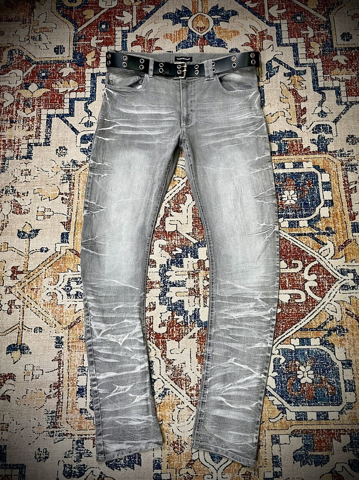 semanticdesign Semantic Design Curved Leg Jeans Size US 32 / EU 48 - 3 Thumbnail