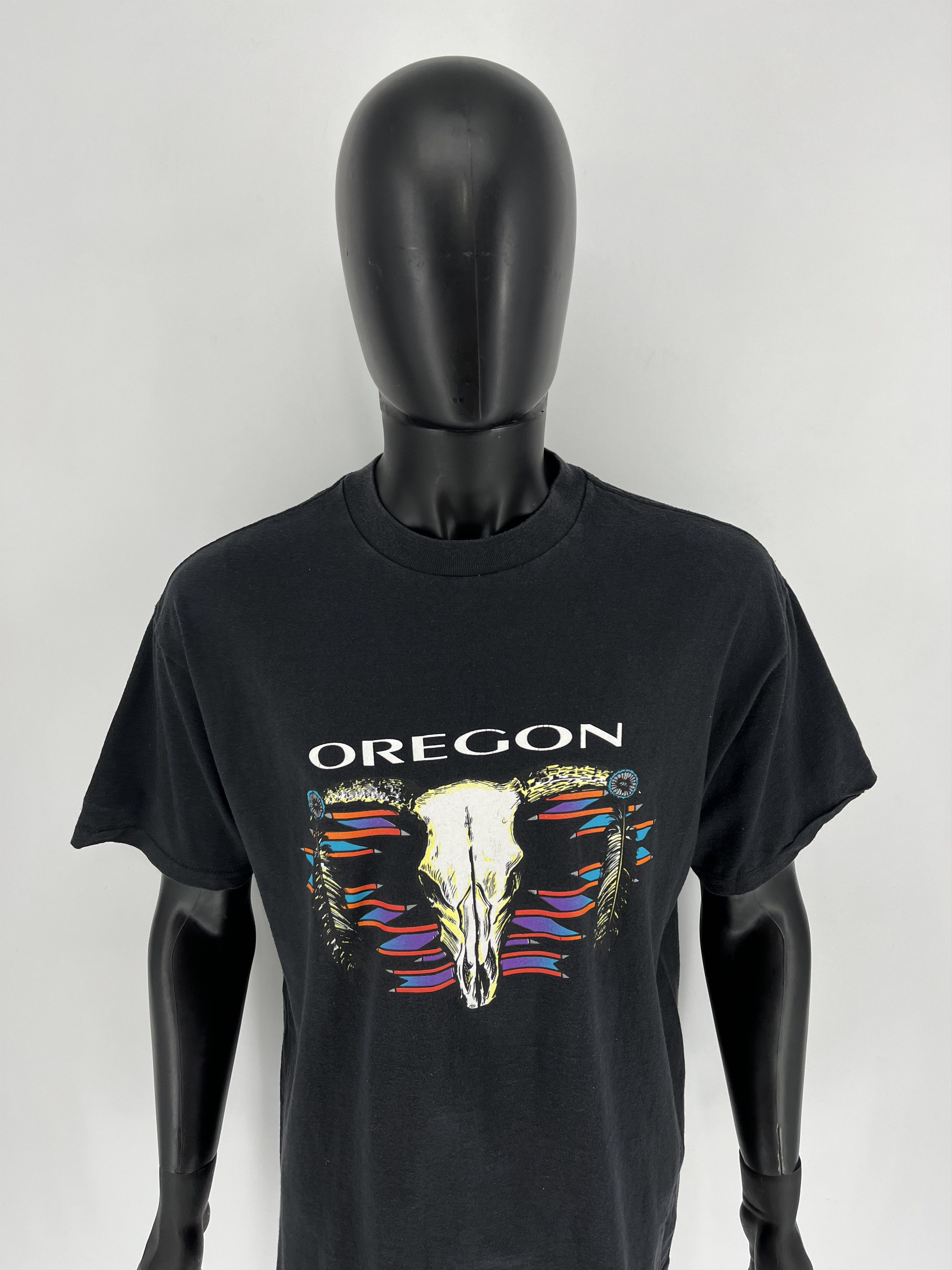 Vintage Vintage Y2K Oregon T-Shirt Made IN USA Size US XL / EU 56 / 4 - 5 Thumbnail