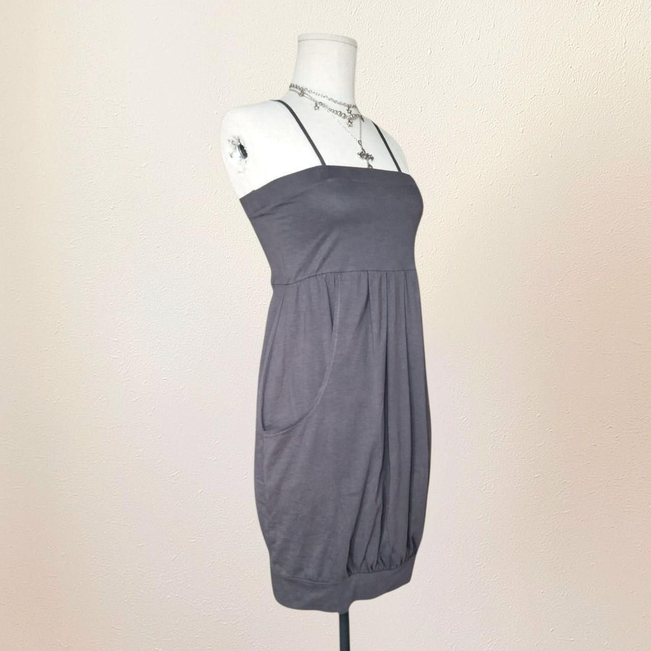 Cop Copine Gorpcore Utility Grey Mini Dress, cache, girbaud, y2k, tech Size M / US 6-8 / IT 42-44 - 2 Thumbnail