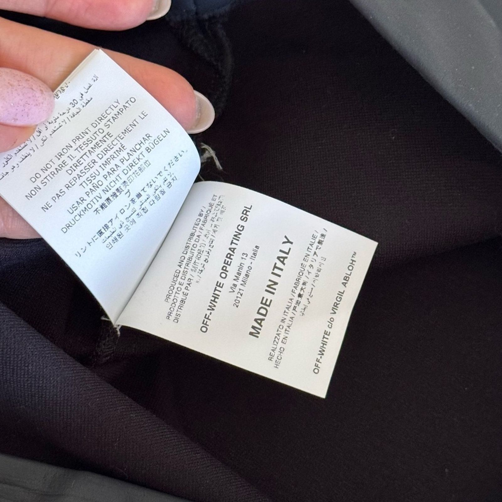 Off-White OFF-WHITE Cropped Leggings, Size 38, Authentic Size 38" / US 16 / IT 52 - 11 Thumbnail