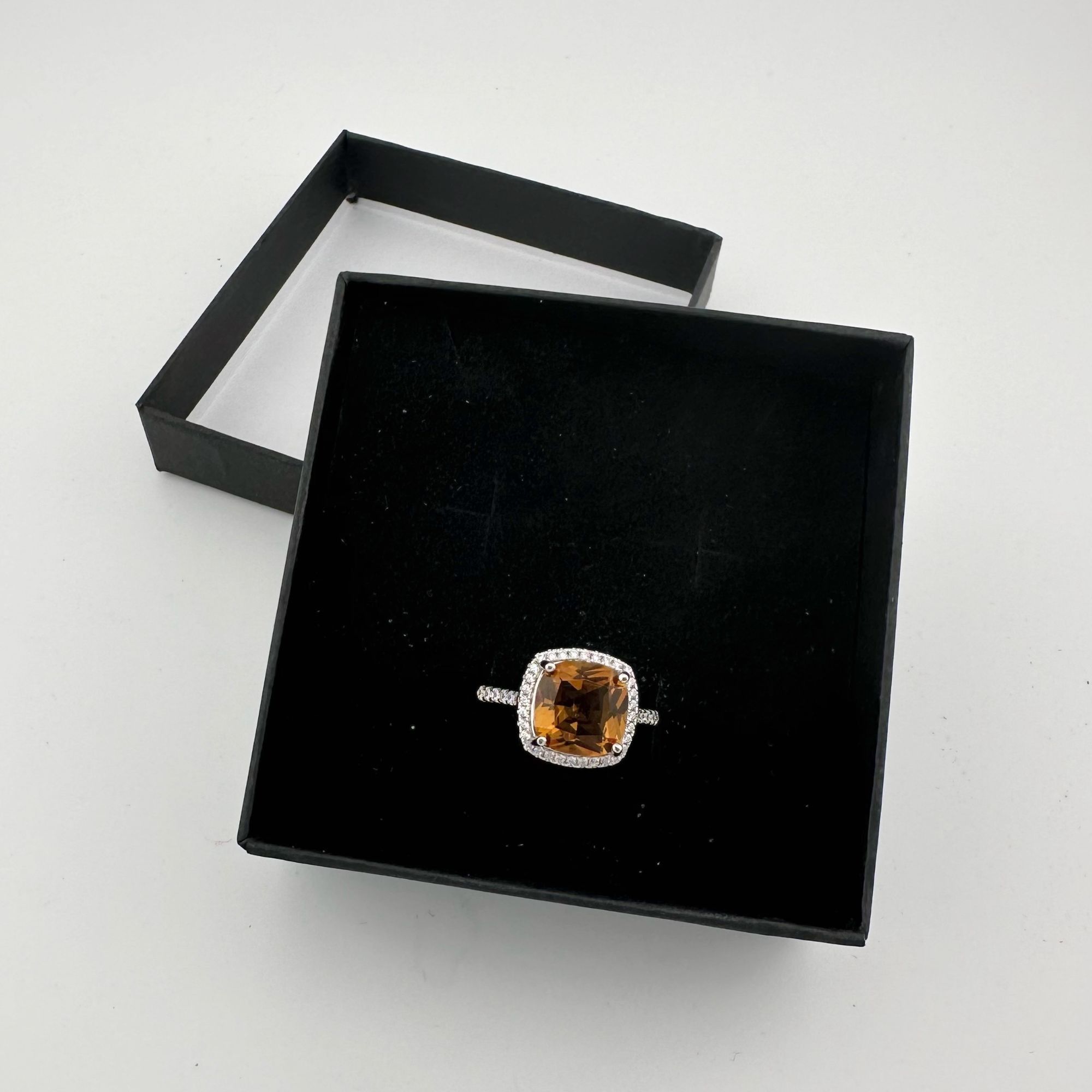 Other Beautiful 4.11 Ct Cushion cut Lab Grown Zulanite Ring Size ONE SIZE - 11 Thumbnail