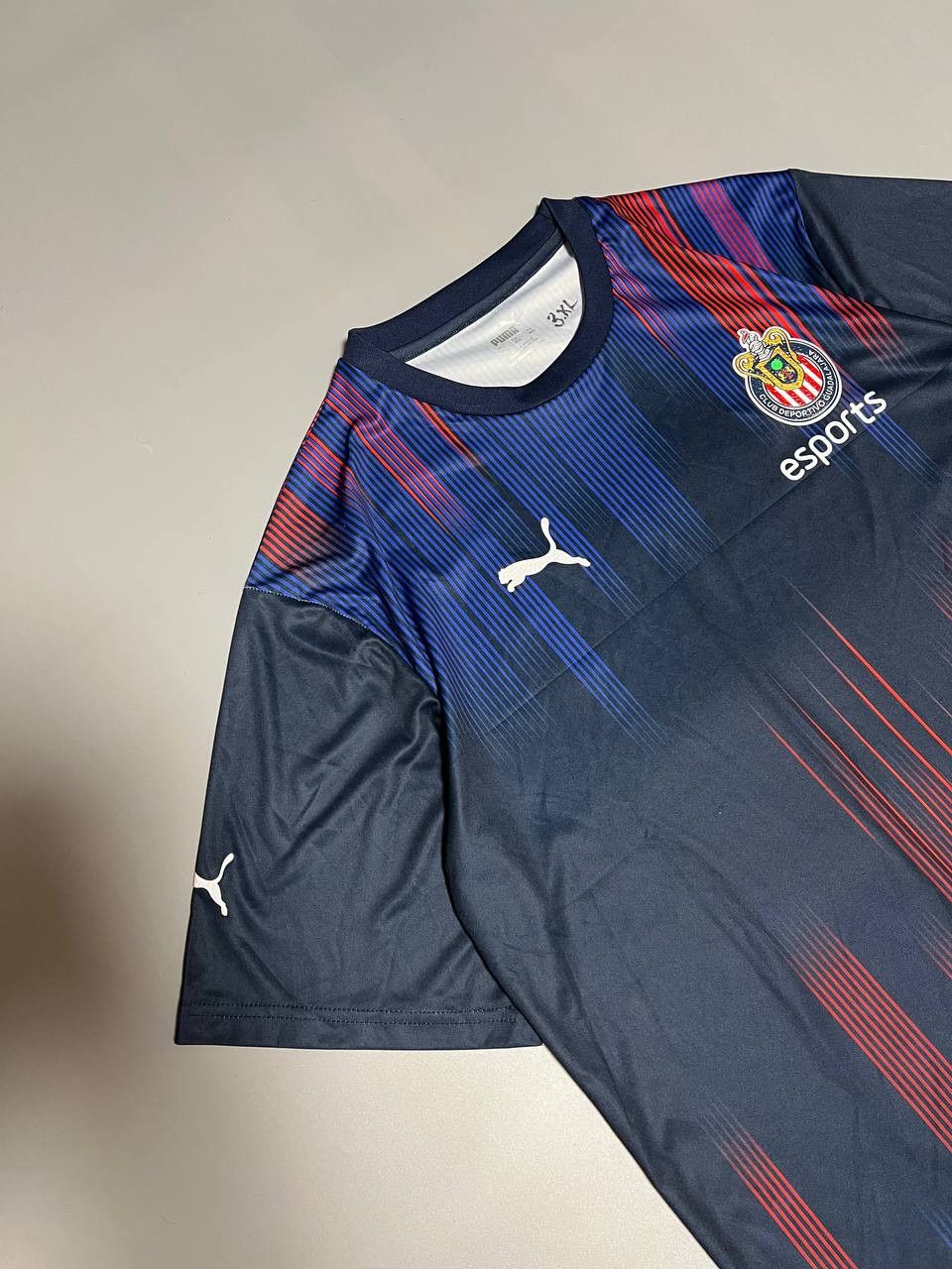 Puma Club Deportivo Guadalajara 2021-22 Football Soccer Jersey Size US XXL / EU 58 / 5 - 4 Thumbnail