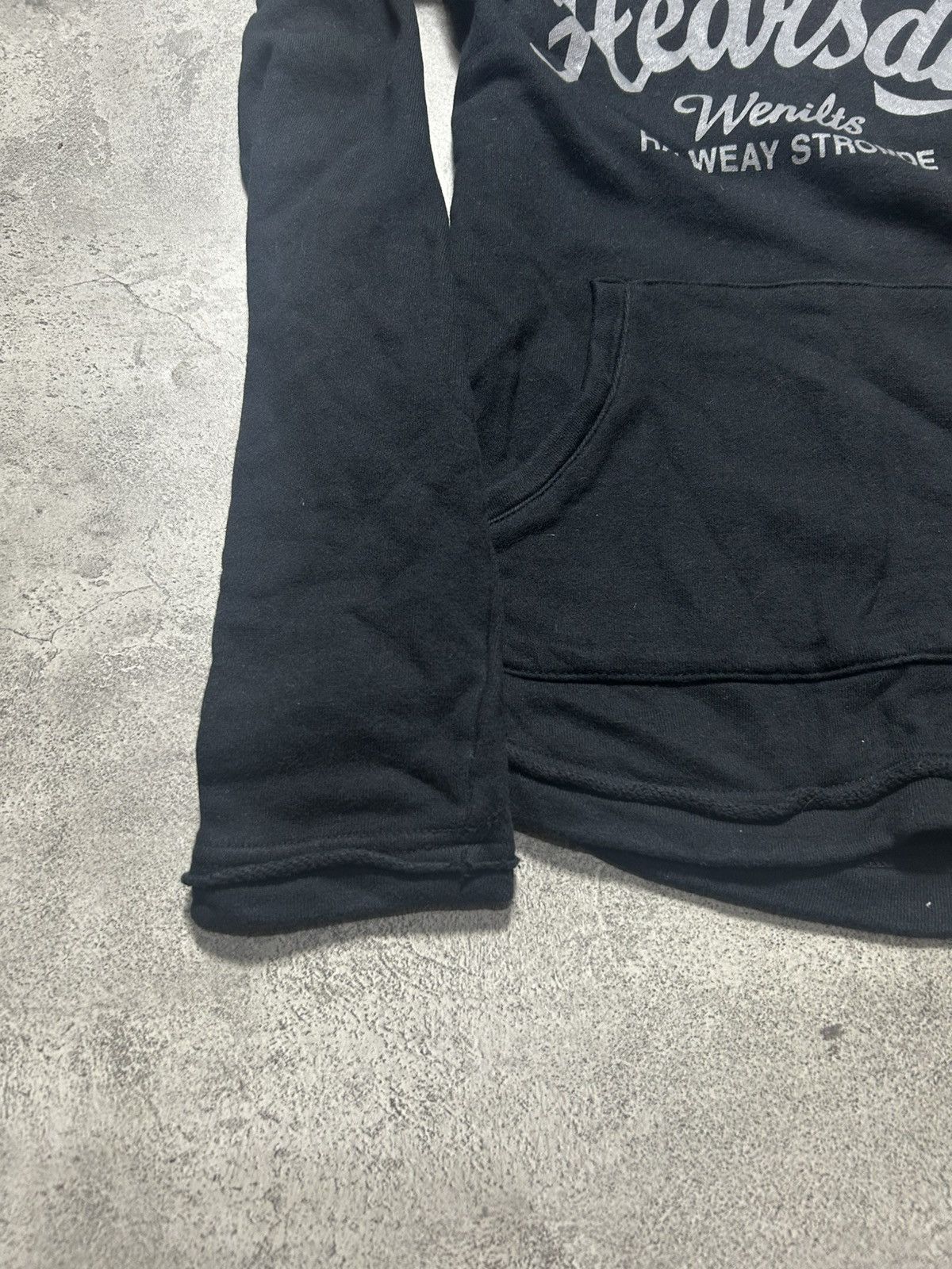 Japanese Brand 2000s Maison Gilfy - Vkei Style Black Double Hoodie Size S / US 4 / IT 40 - 2 Thumbnail