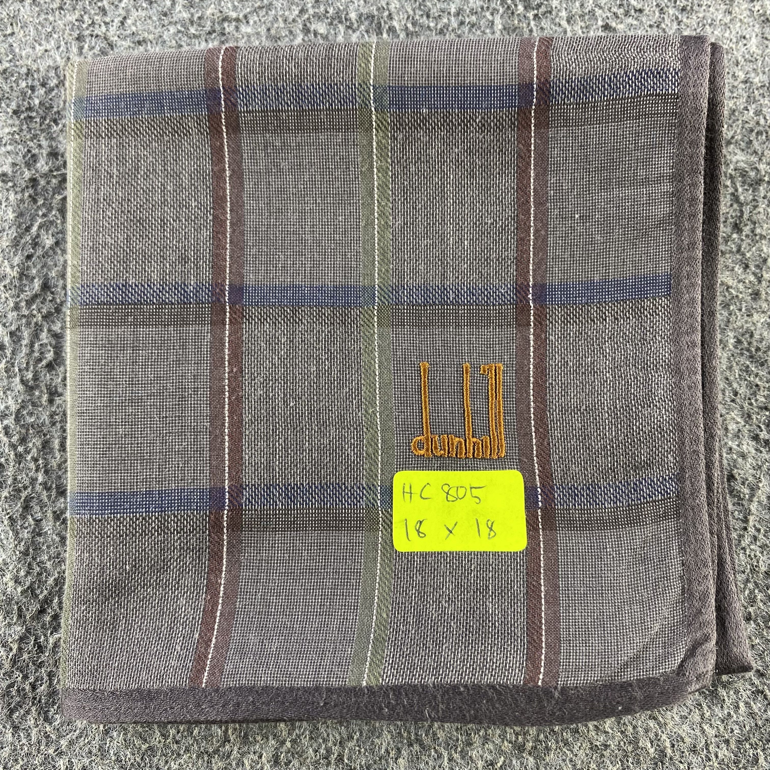 Alfred Dunhill Dunhill Handkerchief/Neckerchief/Bandana HC805 Size ONE SIZE - 5 Thumbnail