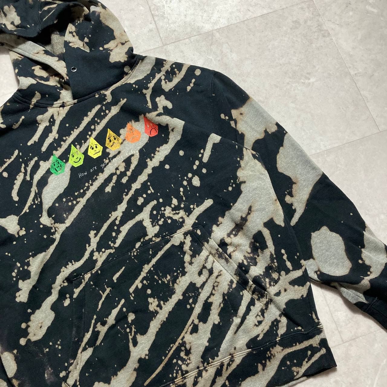 Volcom Volcom Stone Co Skateboard Tie Dye Bleached Hoodie Size US S / EU 44-46 / 1 - 2 Thumbnail