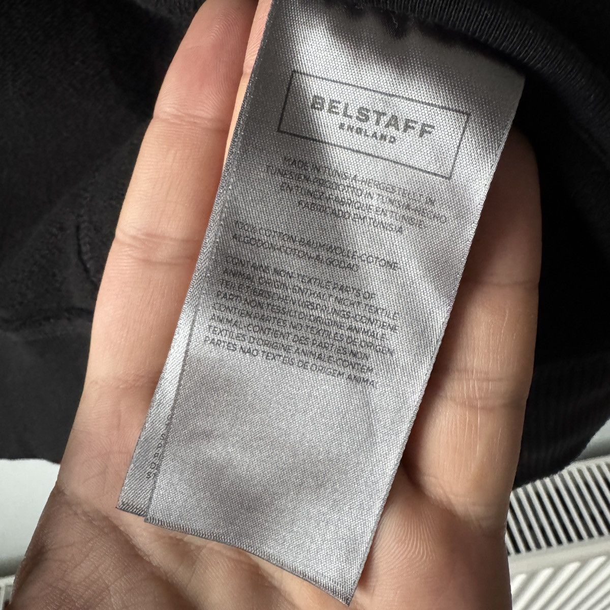 Belstaff Belstaff Black Biker-Style Hoodie Zip-Up Sweatshirt Size US M / EU 48-50 / 2 - 11 Thumbnail