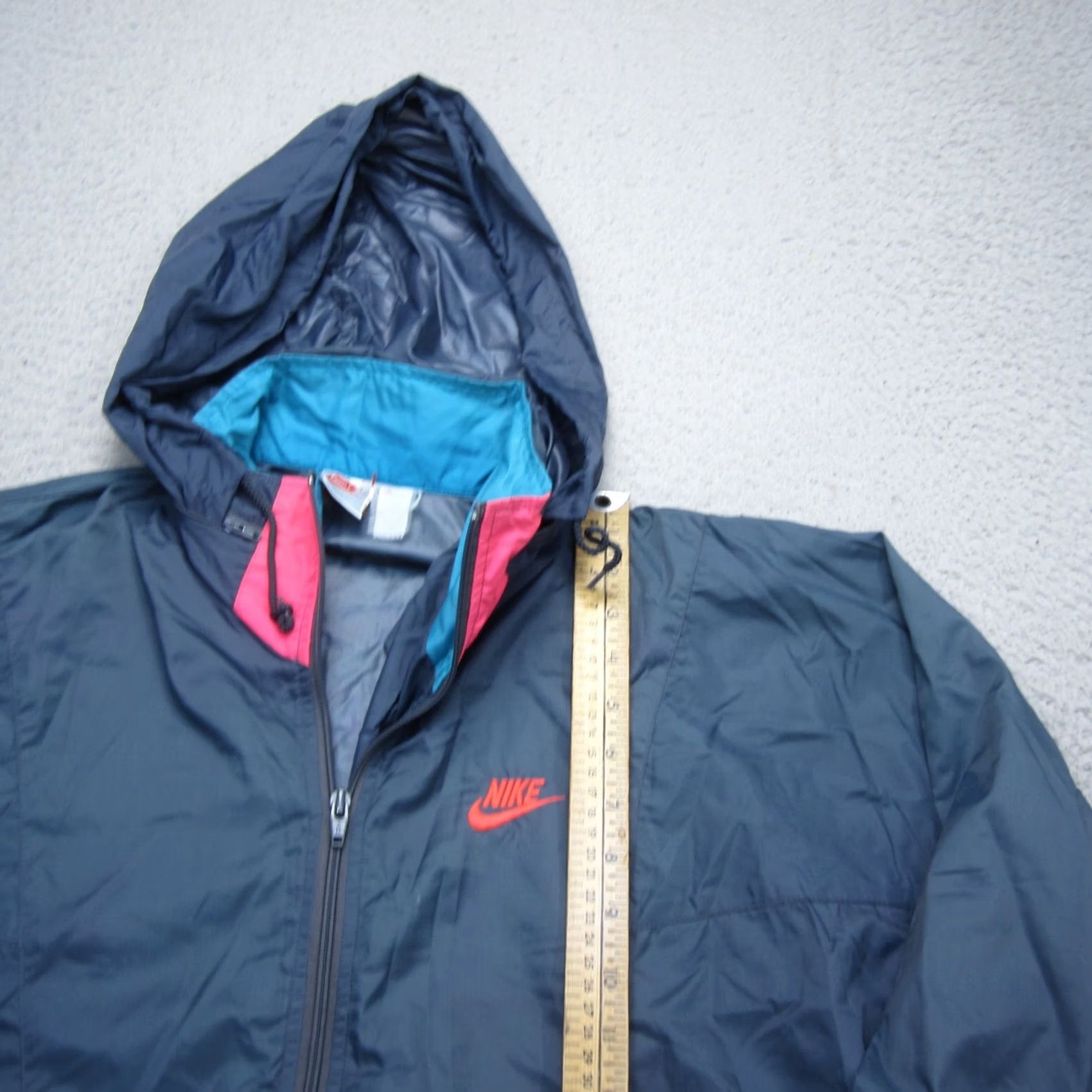 Nike VINTAGE Nike Jacket Mens S Blue Logo Windbreaker Track Nylon Running Gym Y2K Size US S / EU 44-46 / 1 - 7 Thumbnail