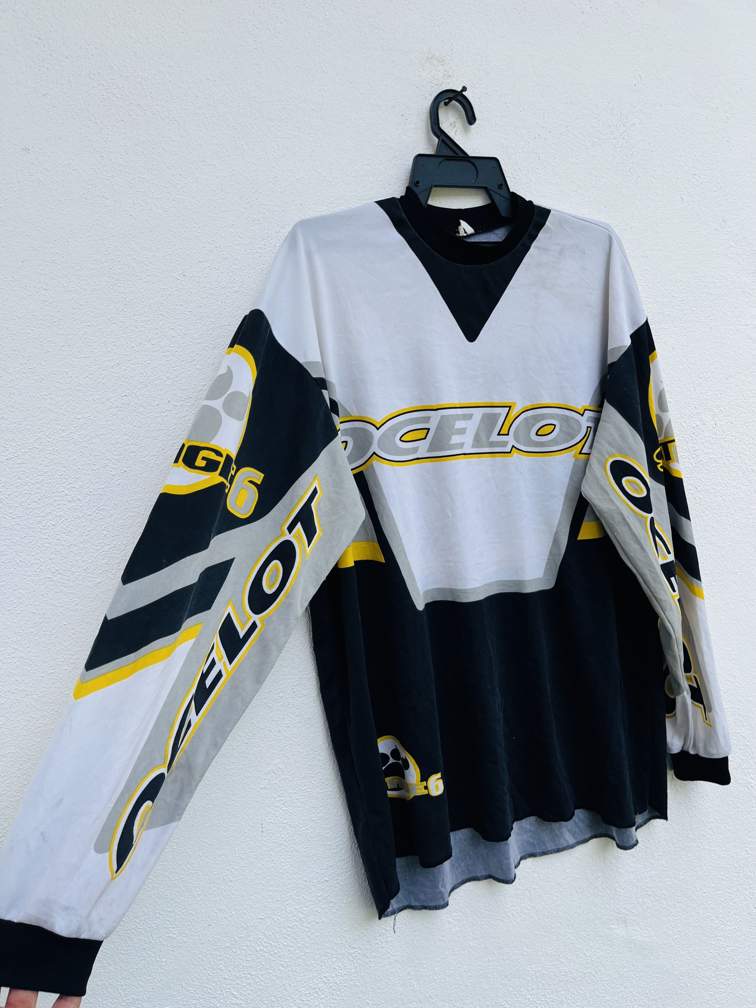 Japanese Brand Vintage Ocelot Stage 6 Motorcross Outdoor Shirt Size US L / EU 52-54 / 3 - 4 Thumbnail