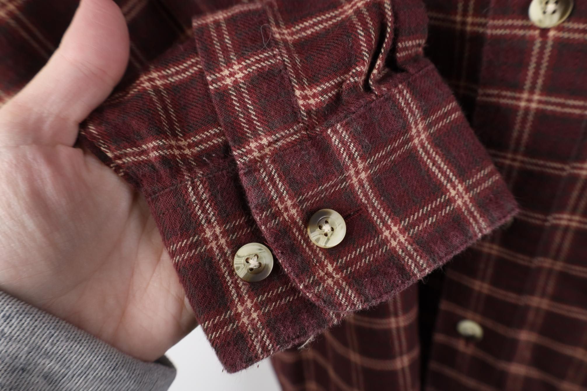 L.L. Bean Vintage 90s LL Bean Button Down Shirt Red Plaid Cotton Size US M / EU 48-50 / 2 - 5 Thumbnail