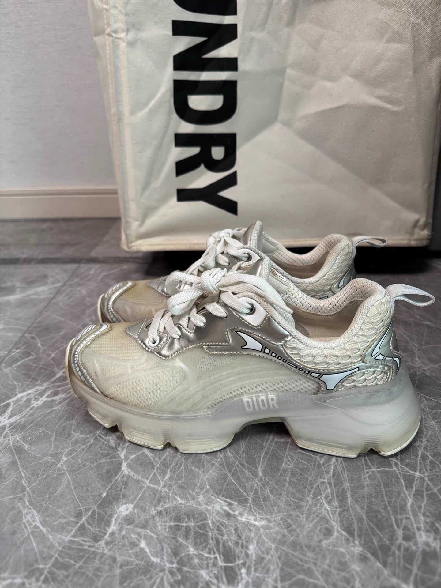 Dior Dior Women's Sneakers K6 Size US 6.5 / IT 36.5 - 2 Thumbnail