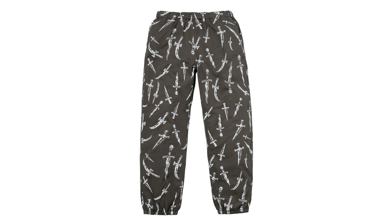 image of Supreme Daggers Pant Fw17 in Black, Men's (Size 36)
