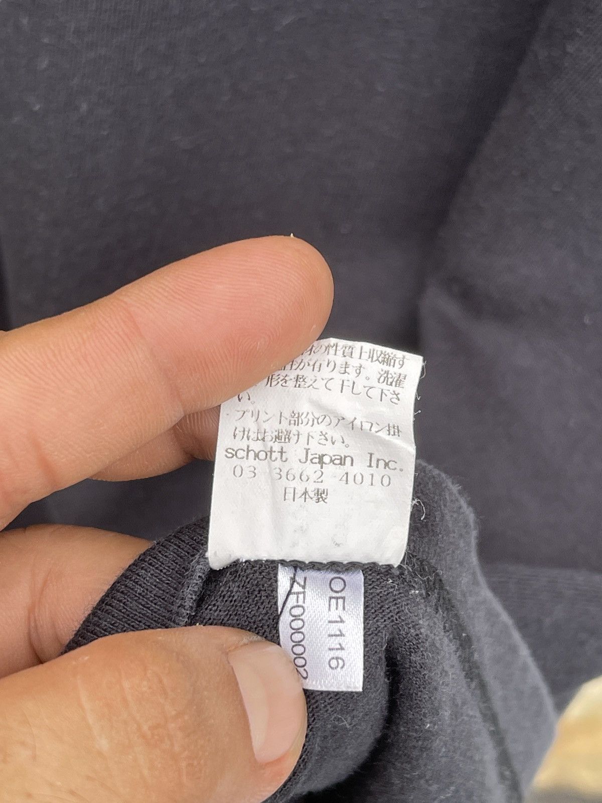 Japanese Brand × Schott × Vintage Last Drop🔥SCHOTT Japan Inc Inspired CHROME HEARTS Logo Tee Size US L / EU 52-54 / 3 - 8 Thumbnail