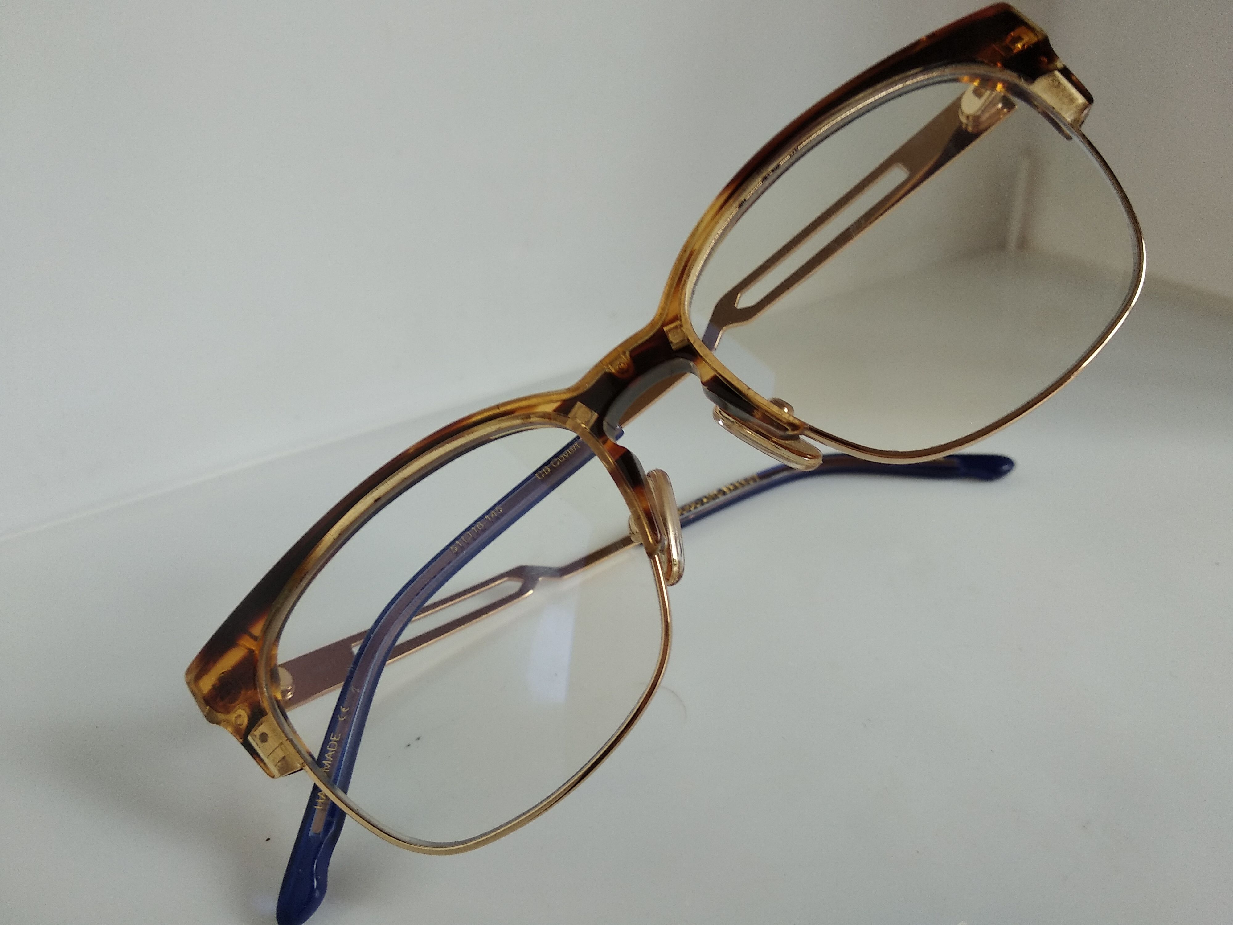 Other COCO AND BREEZY Mod Malcolm X Brown Gold Eyeglasses Frame Size ONE SIZE - 7 Thumbnail