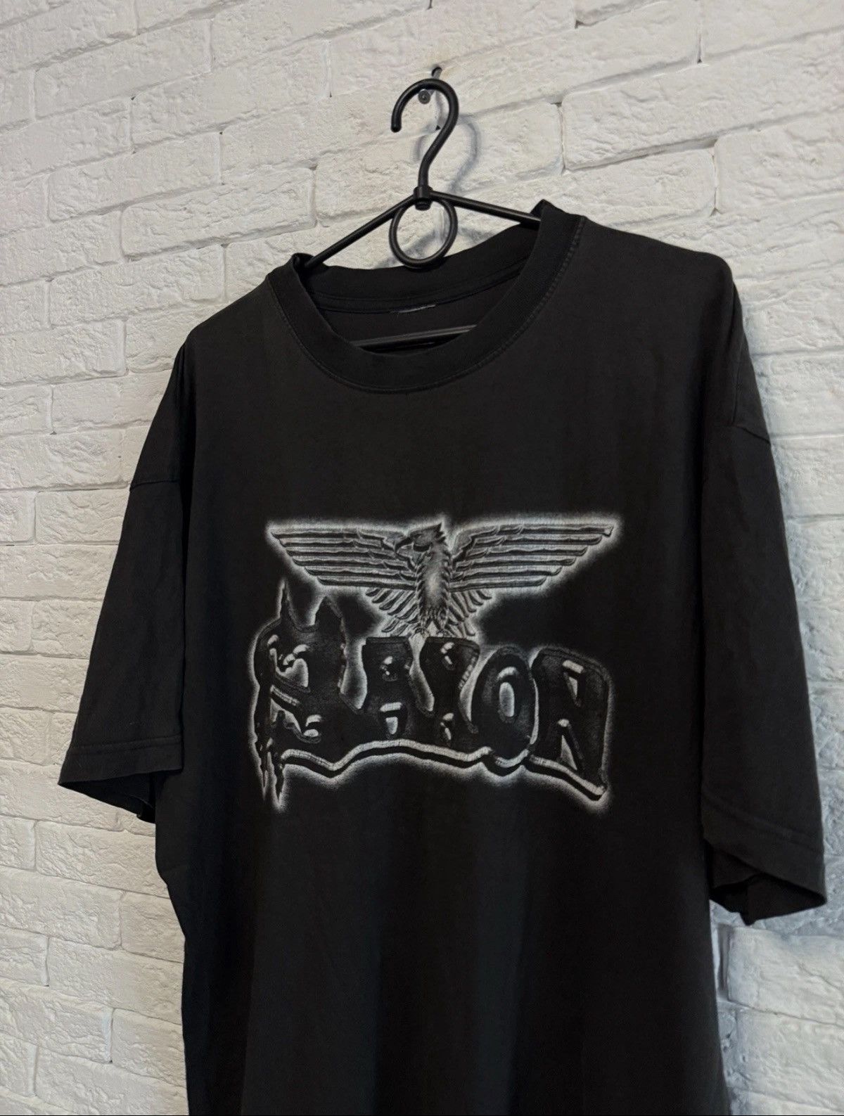 Other Vintage Saxon Merch Tshirt Tour 2001 Sz XL Size US XL / EU 56 / 4 - 2 Thumbnail