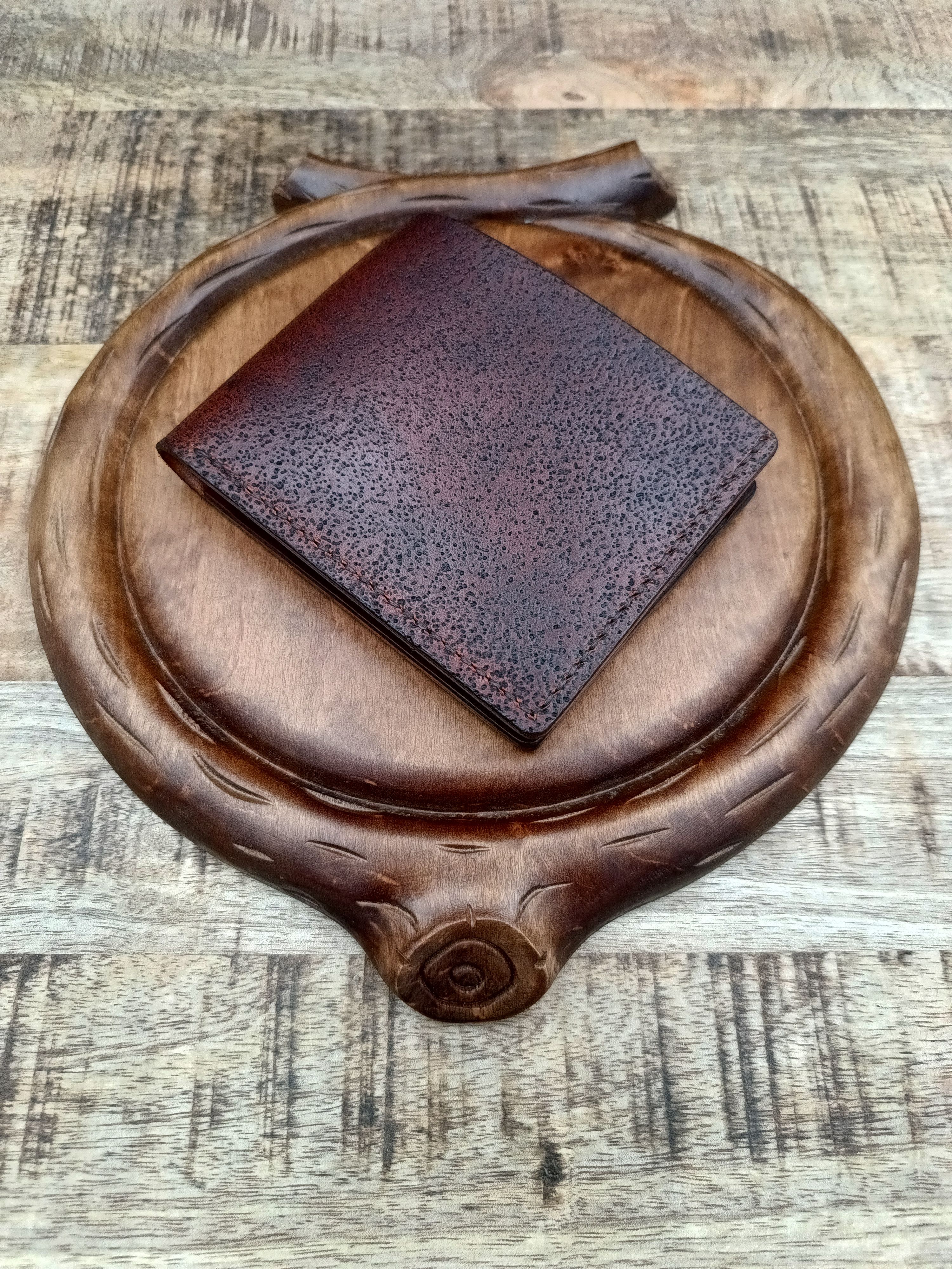 Other Handmade top grain leather wallet cardholder Size ONE SIZE - 1 Thumbnail