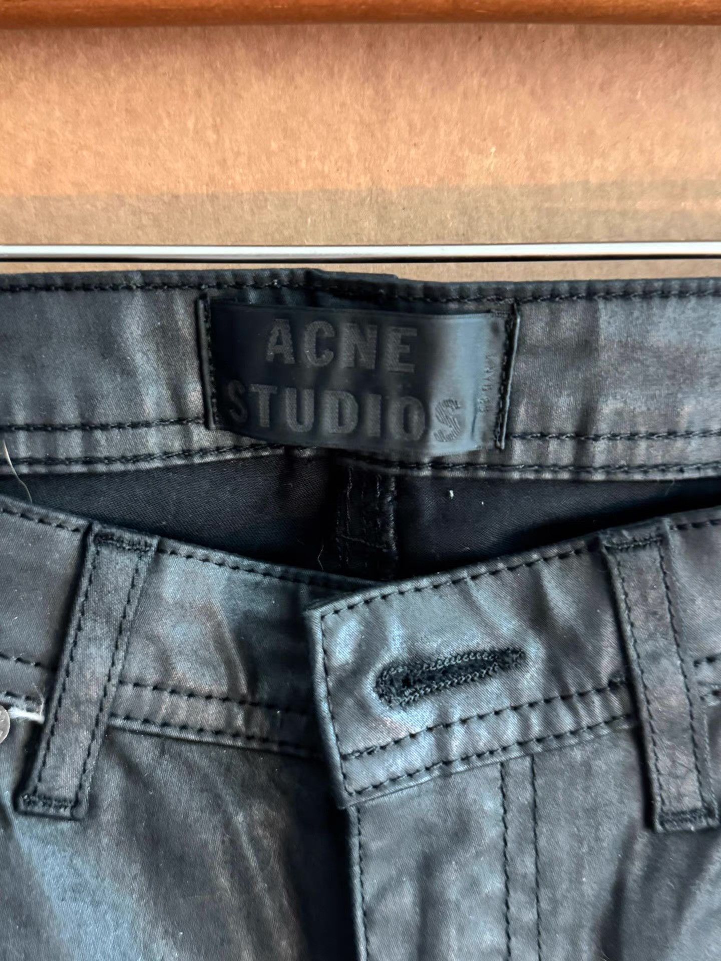 Acne Studios Acne Studios Black Pants Q16 Size US 34 / EU 50 - 3 Thumbnail