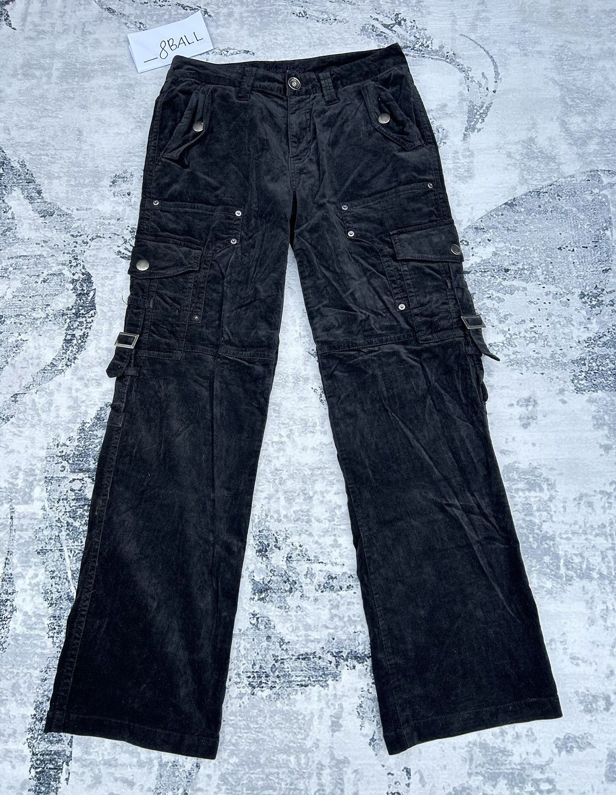 Japanese Brand Corduroy Bondage Cargo Pants Size US 32 / EU 48 - 1 Thumbnail