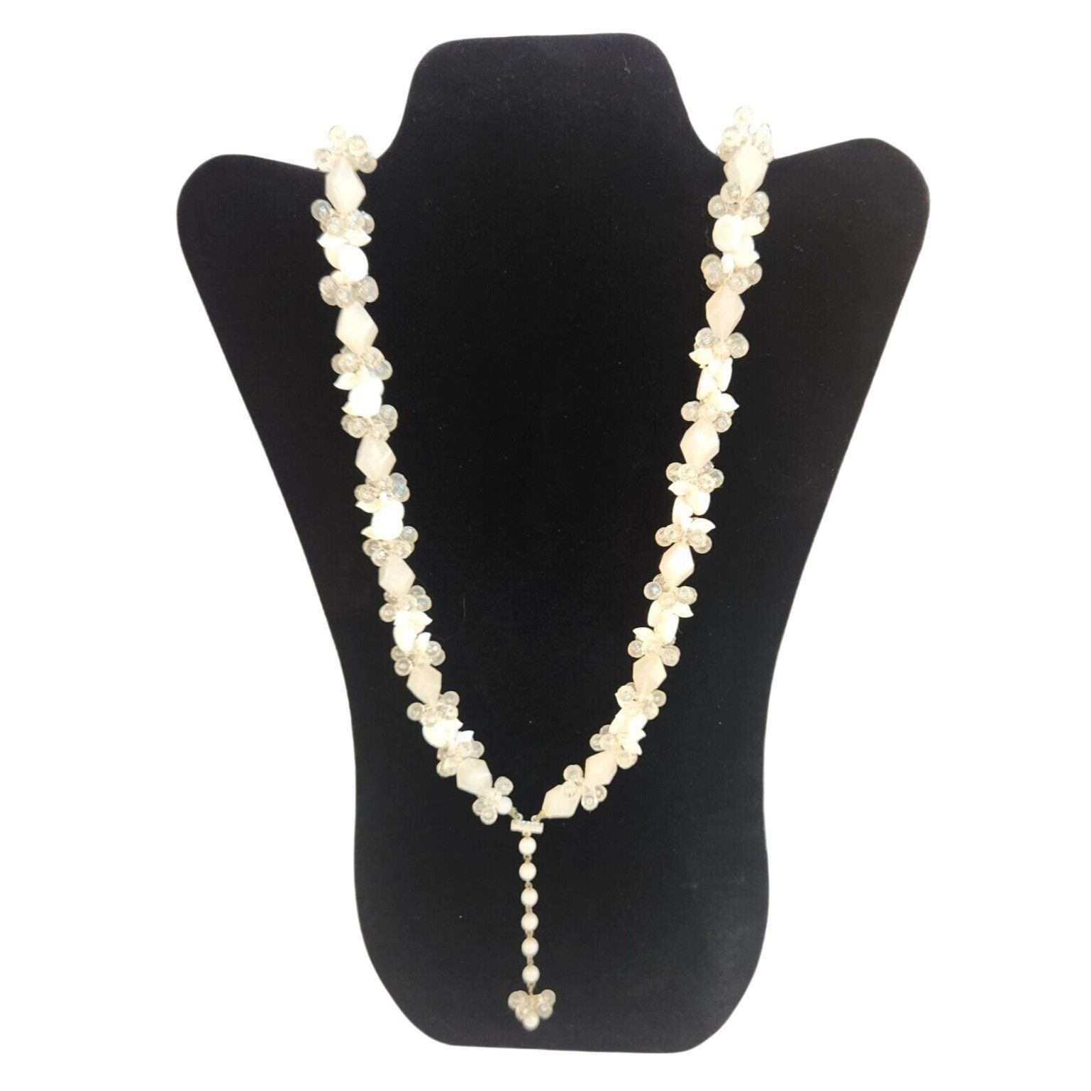 Other Multicolor Beaded Necklace Set With Rosary Cross & Stretch B Size ONE SIZE - 8 Thumbnail