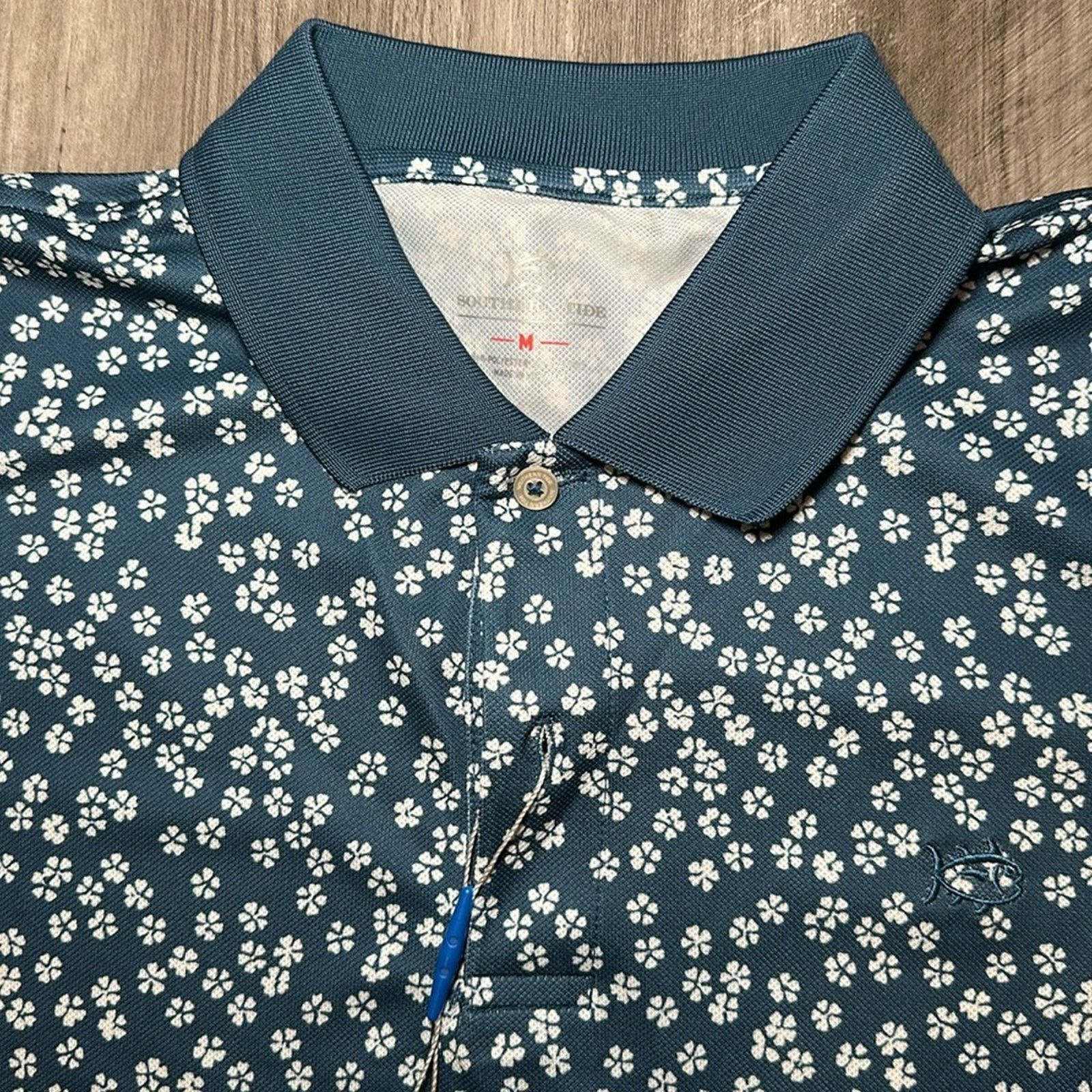 Southern Tide Southern Tide Fredrick Performance Floral Polo - Medium Size US M / EU 48-50 / 2 - 6 Thumbnail