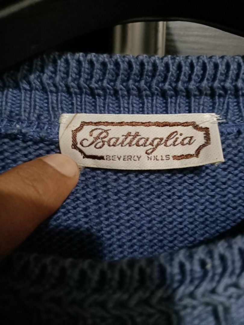 Coogi × Vintage Vintage battaglia beverly hills knitwear Size US S / EU 44-46 / 1 - 5 Thumbnail
