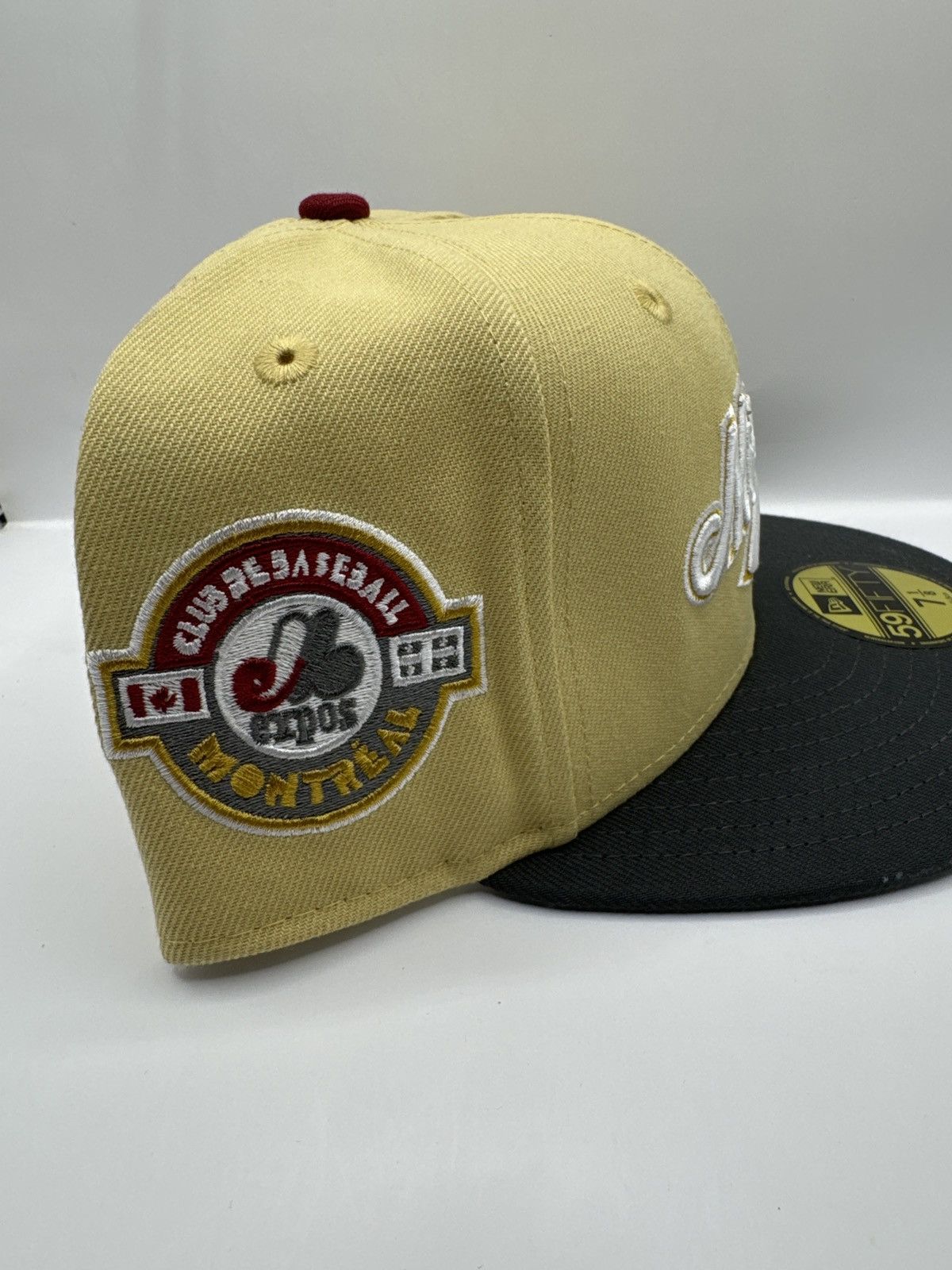 Hat Club × MyFitteds × New Era Topperzstore Montreal expos script size 7 1/8 Size ONE SIZE - 2 Thumbnail