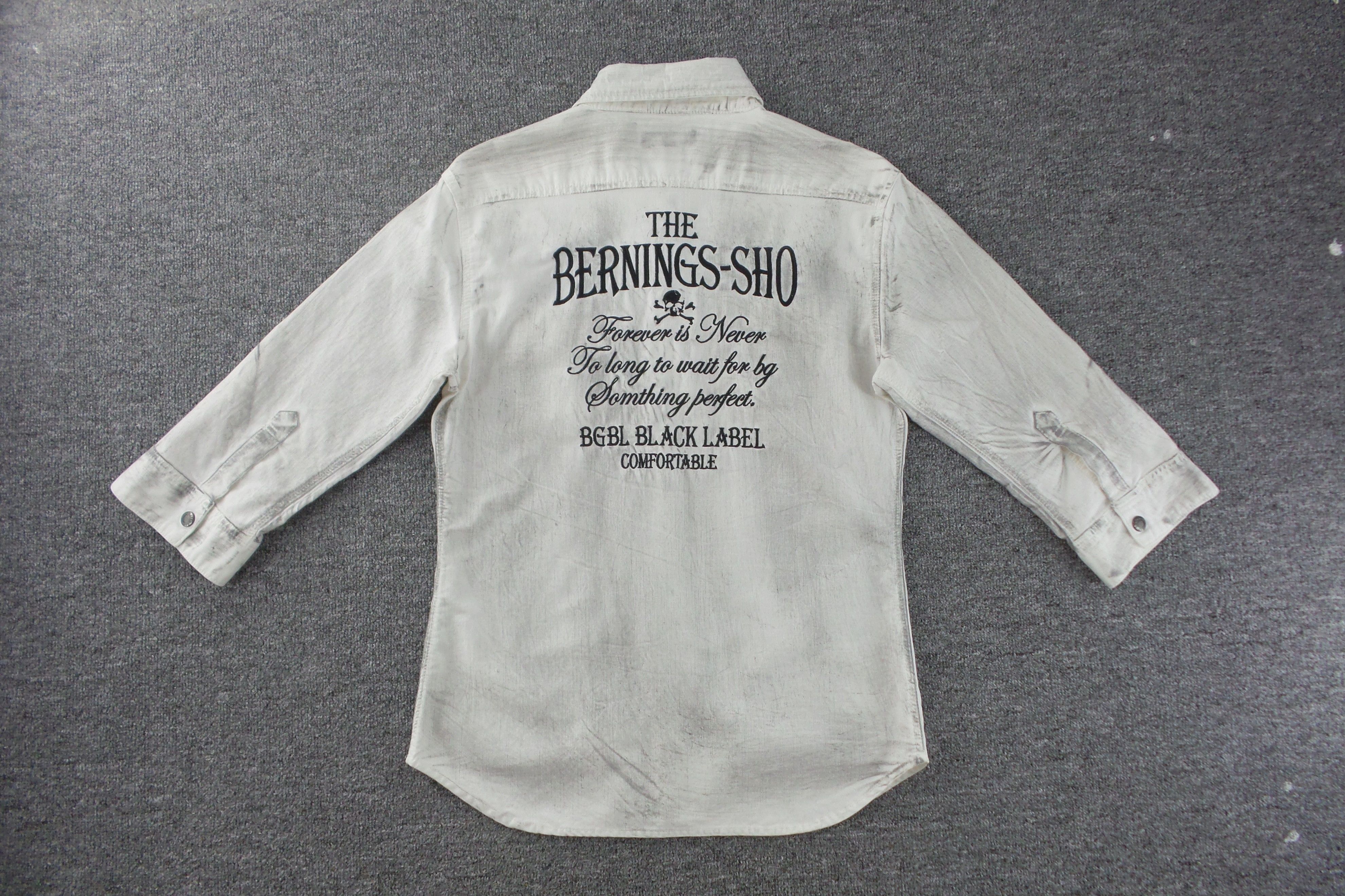 Designer × Japanese Brand × Seditionaries Bernings Sho Black Label Double Pockets Shirts Size US L / EU 52-54 / 3 - 8 Thumbnail