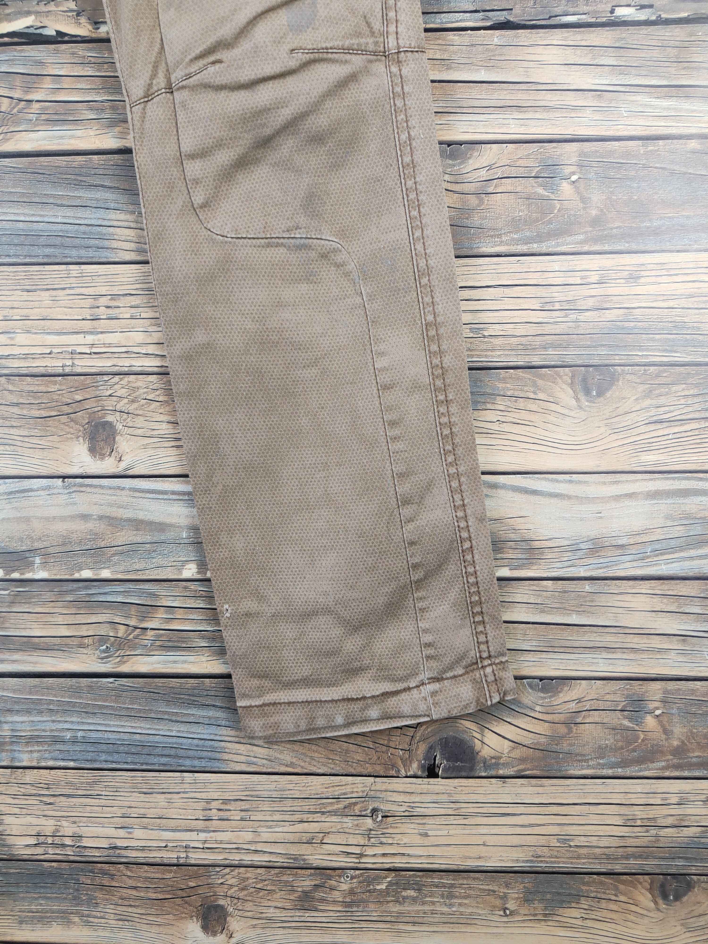 Japanese Brand DL Japanese Brand Beige Multipocket Cargo Pants #46-276T Size US 31 - 7 Thumbnail