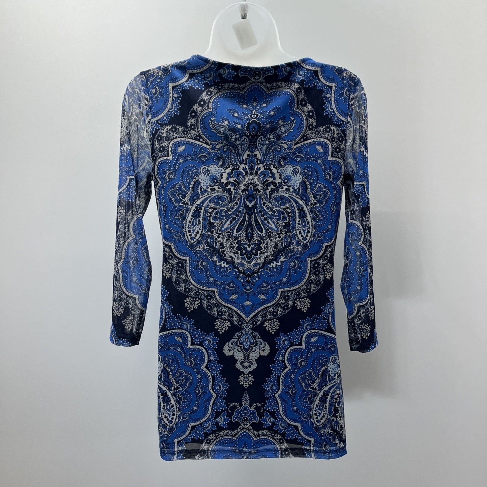 Other Inc International S Blouse Artsy Bohemian Romantic Paisley Size S / US 4 / IT 40 - 4 Thumbnail