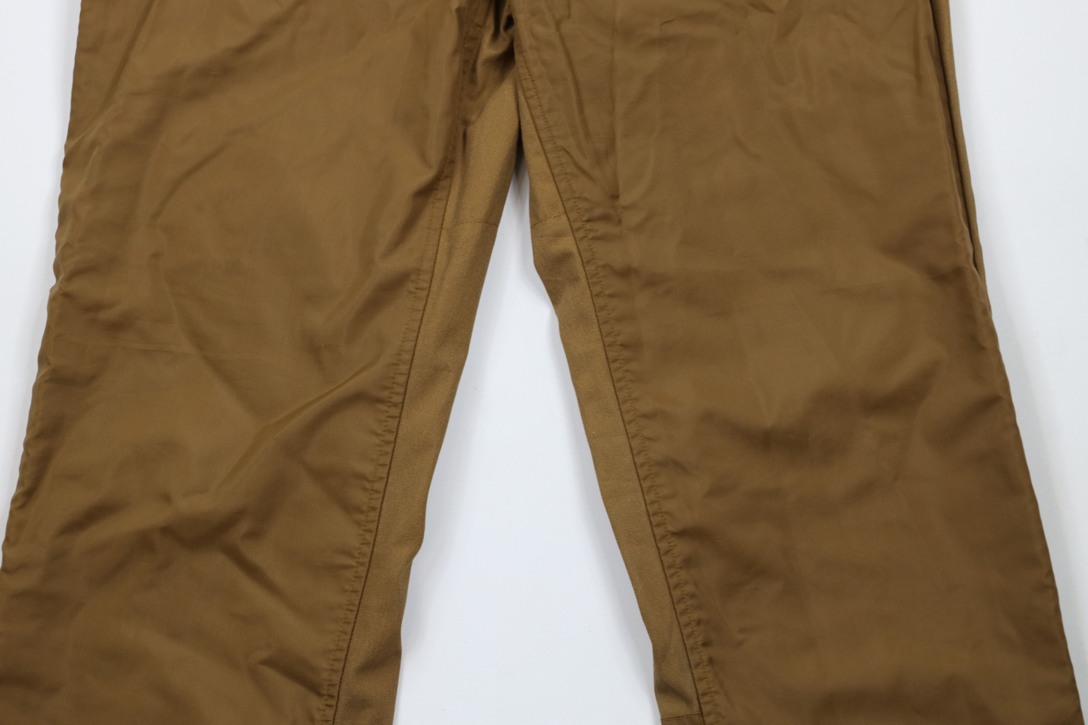 Vintage Vintage 90s Streetwear Hunting Field Brush Pants Brown Size US 32 / EU 48 - 3 Thumbnail