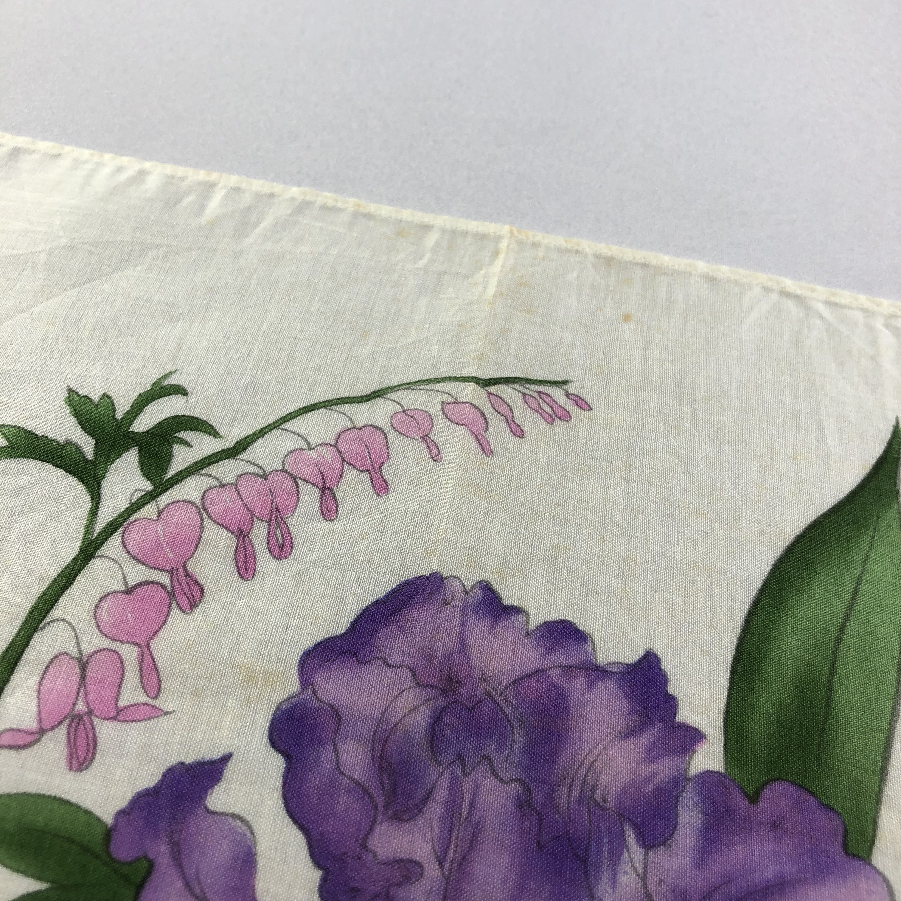 Hanae Mori × Japanese Brand × Vintage Hanae Mori Handkerchief Neckerchief Bandana H2091 Size ONE SIZE - 8 Thumbnail