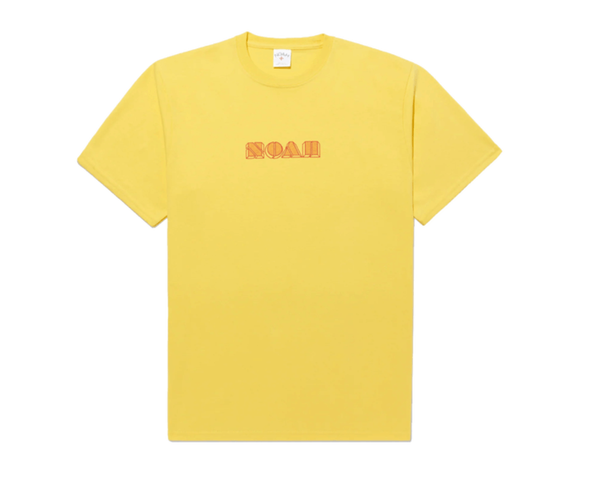 Noah Noah Dottie Logo Tee Yellow • XXL Size US XXL / EU 58 / 5 - 1 Thumbnail