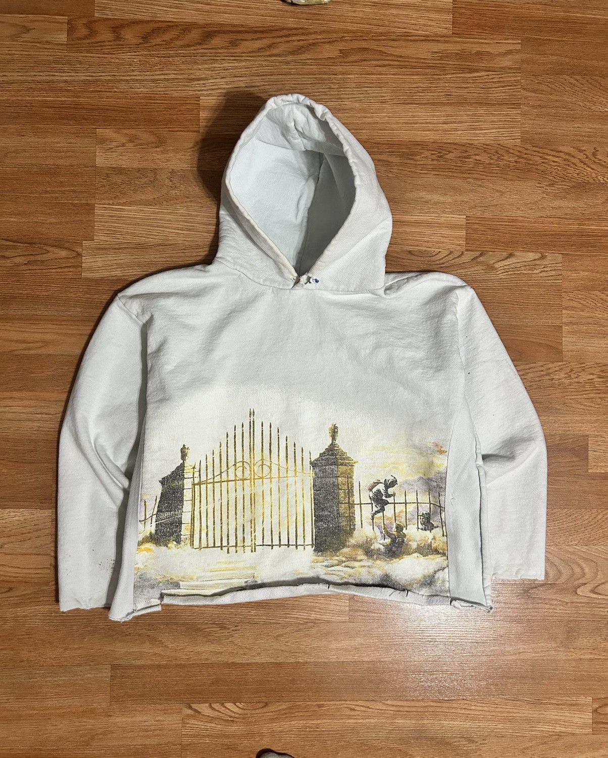 Menace Menace Los Angles Heavens Gate Distressed Hoodie Size US L / EU 52-54 / 3 - 1 Thumbnail