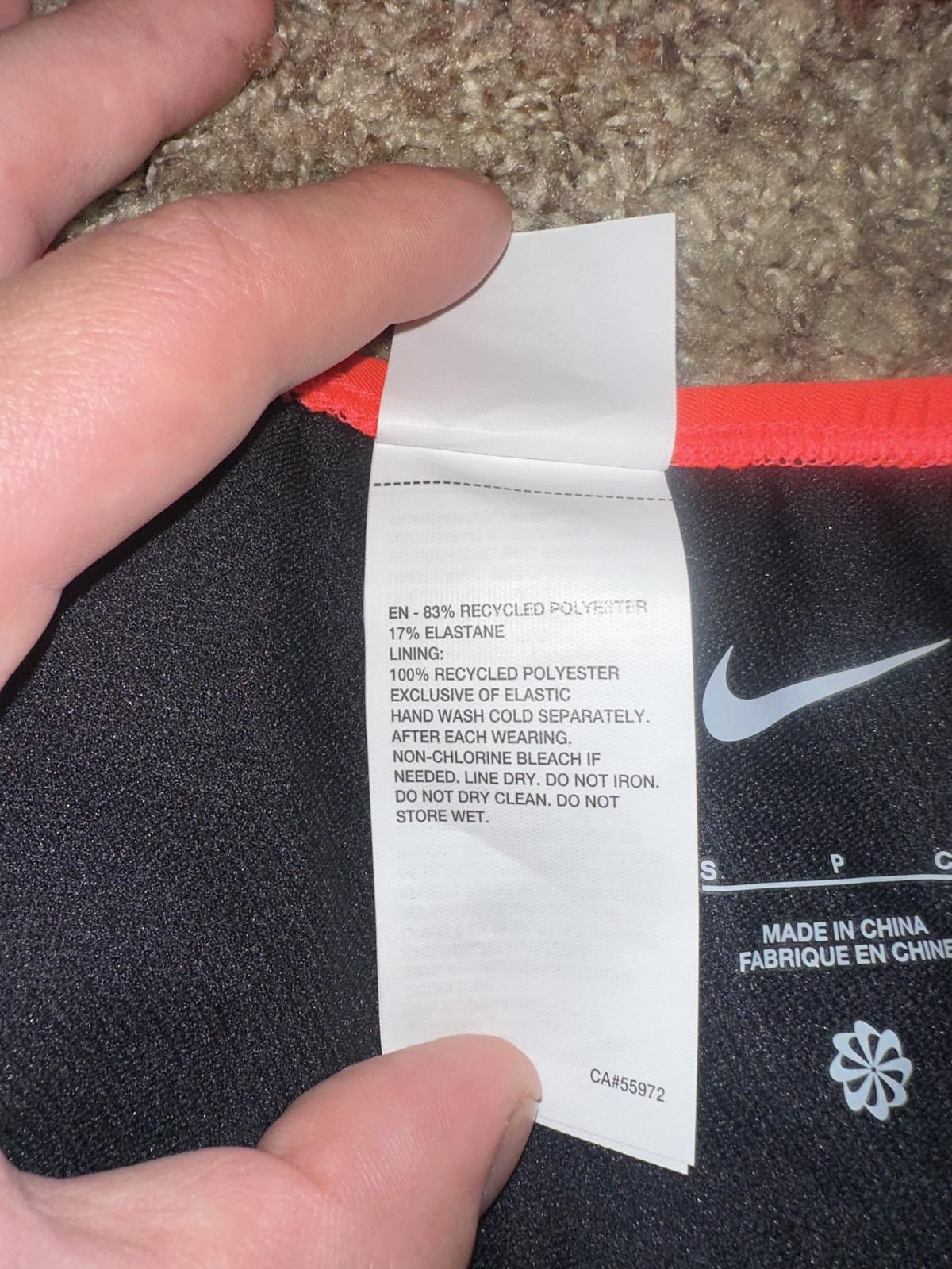 Nike Women's Nike Sneakerkini One Piece Swimsuit High Rise Size ONE SIZE - 6 Thumbnail