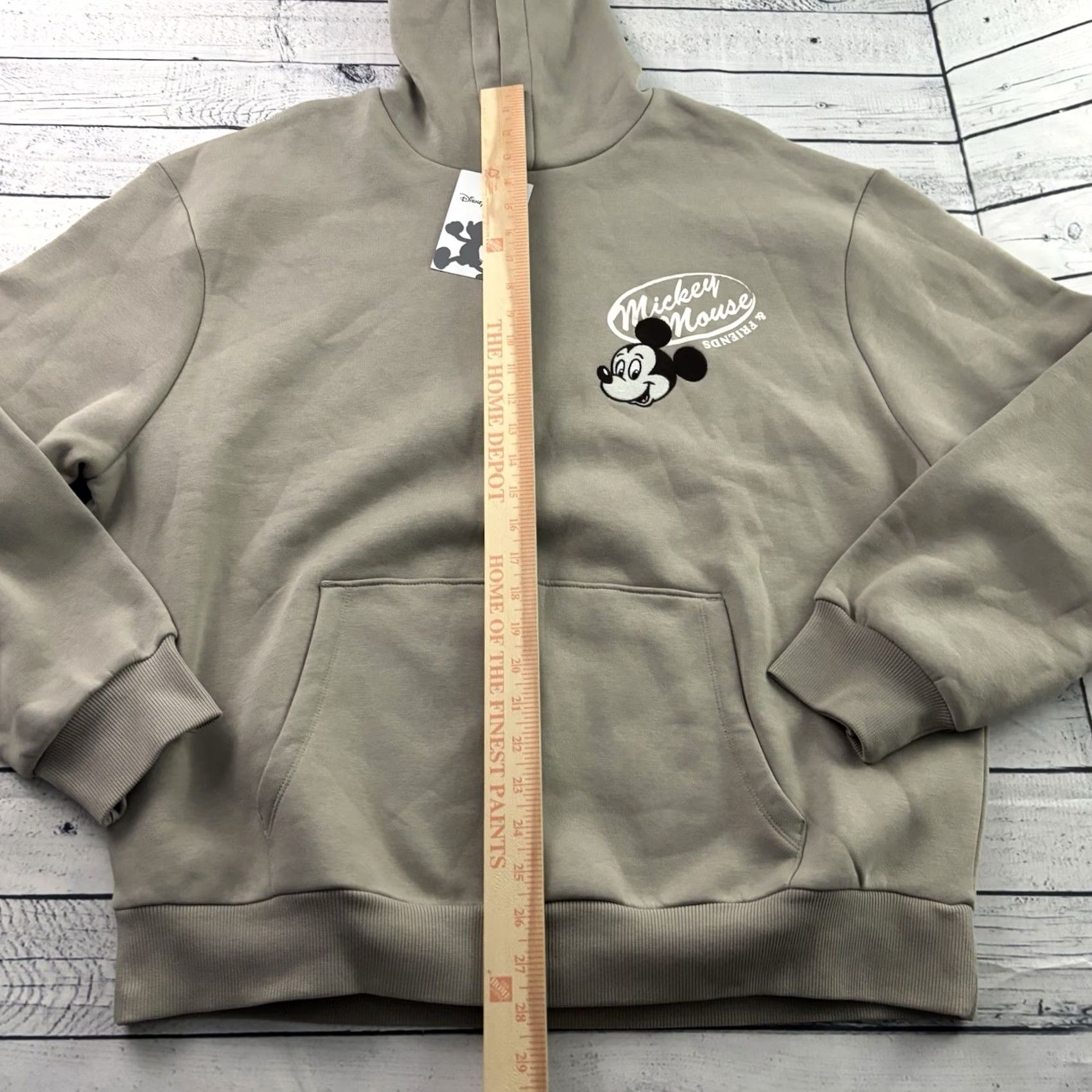 Disney Disney Pullover Hoodie Men's L Beige Sweatshirt Size US L / EU 52-54 / 3 - 3 Thumbnail