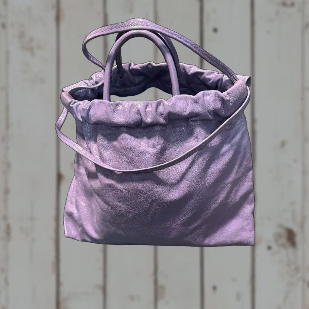 BIMBA Y LOLA BIMBA Y LOLA Syrup Collection Purple Leather Bag Tote Women OS Purple Leather Bag Size ONE SIZE - 1 Thumbnail