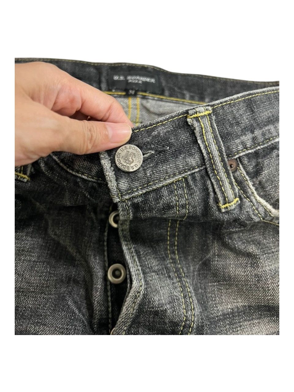 Japanese Brand Japanese Brand US Boarder Kixx Selvedge Jeans Size US 33 - 7 Thumbnail