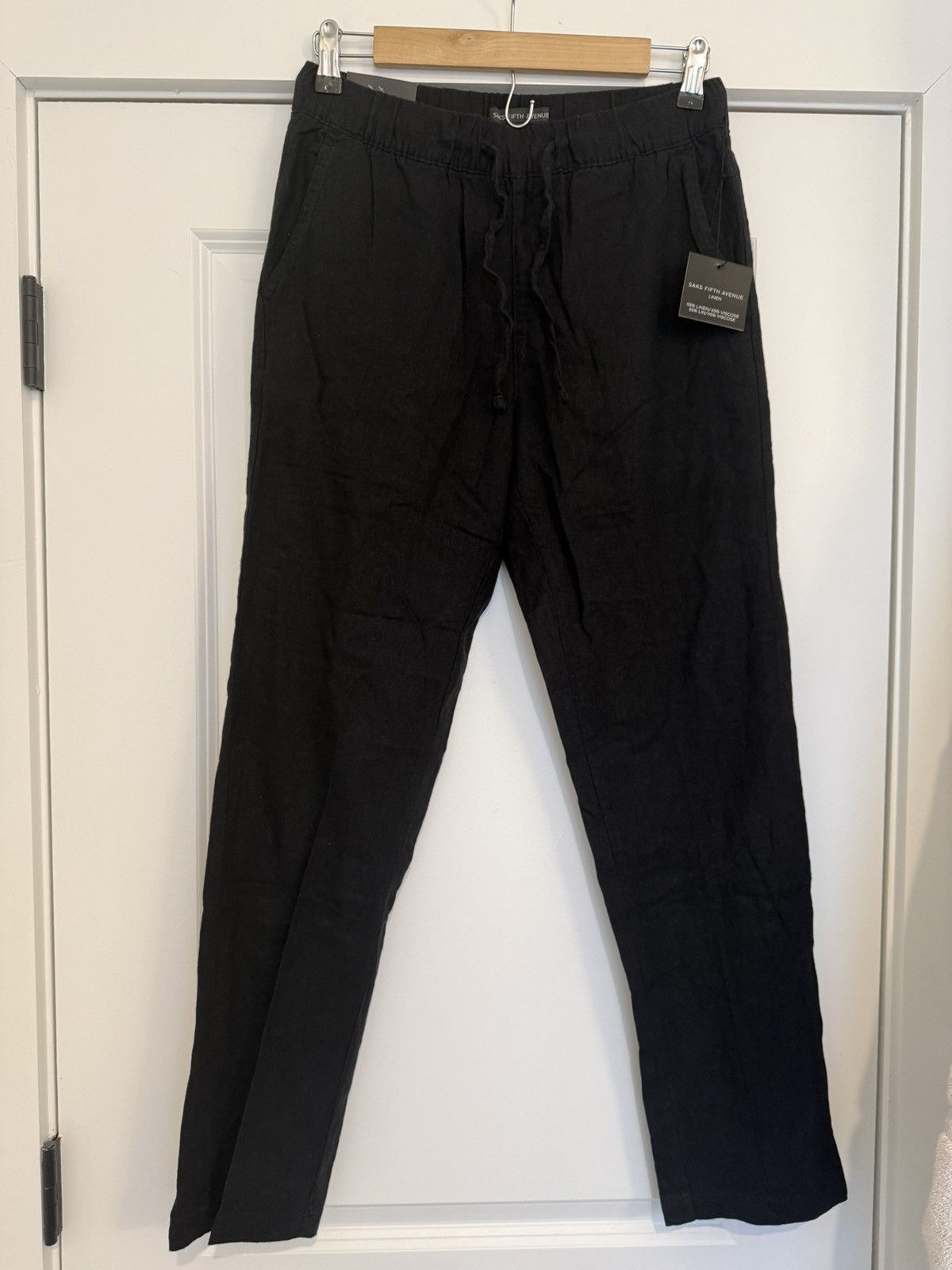 Saks Fifth Avenue Linen Pants Size US 30 / EU 46 - 1 Thumbnail