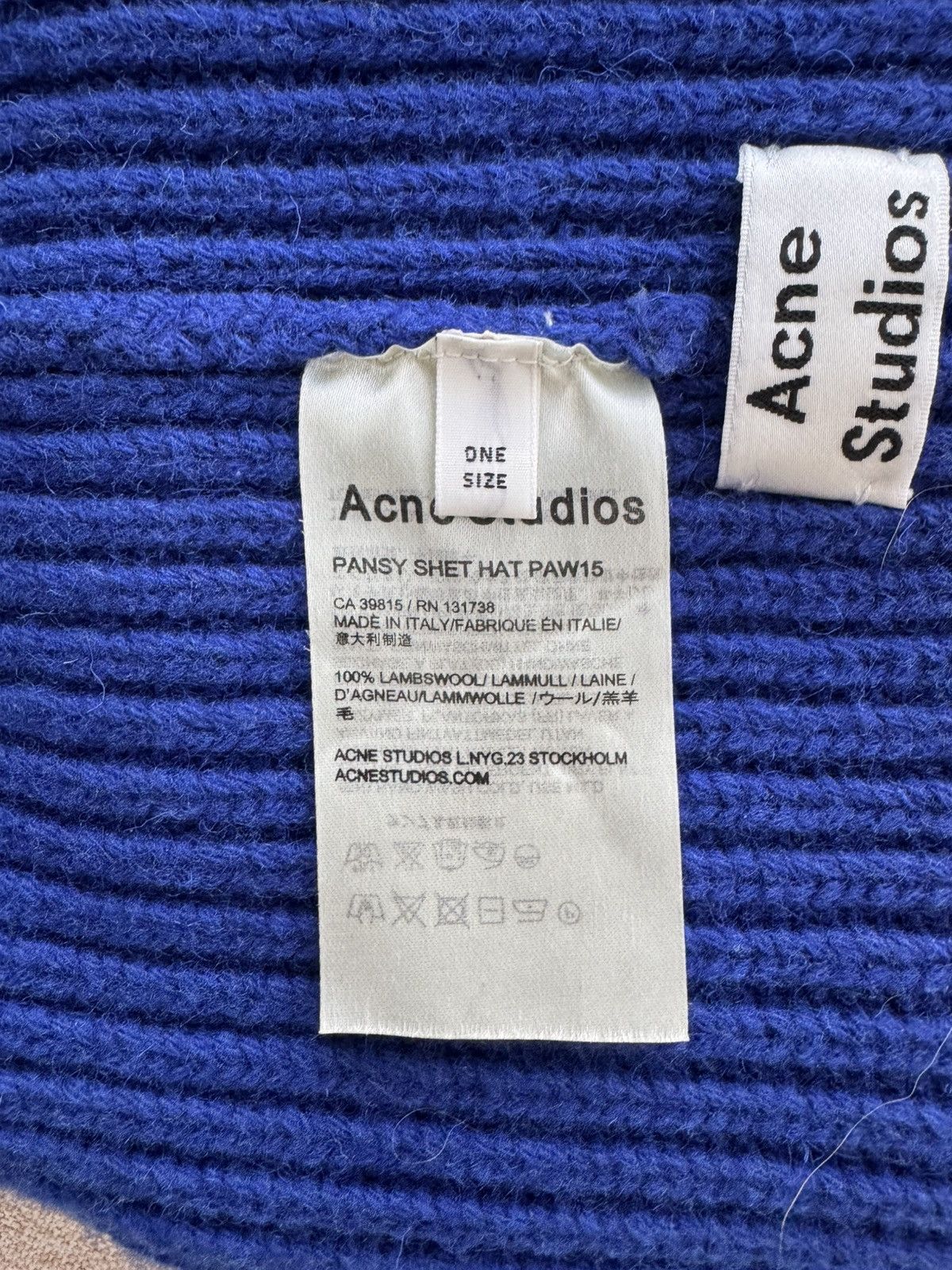 Acne Studios Acne Studios Pantsy Face Beanie Size ONE SIZE - 6 Thumbnail