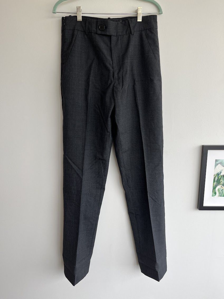 image of Martine Rose Elasticated Tailored Trouser In Grey Check, Men's (Size 30)