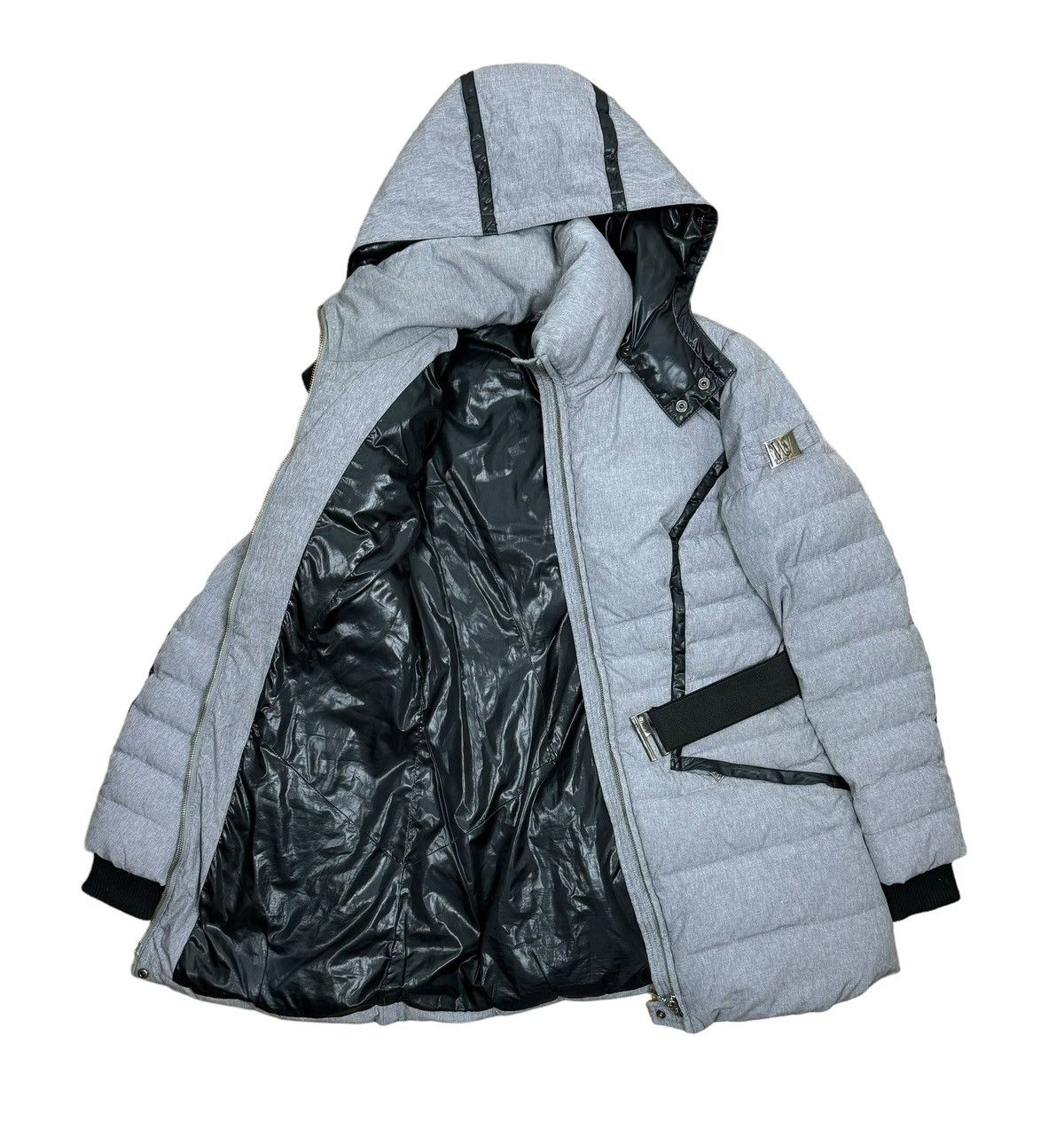 Other Who’s Who Grey Down Quilted Jacket Hooded size S Size S / US 4 / IT 40 - 17 Thumbnail