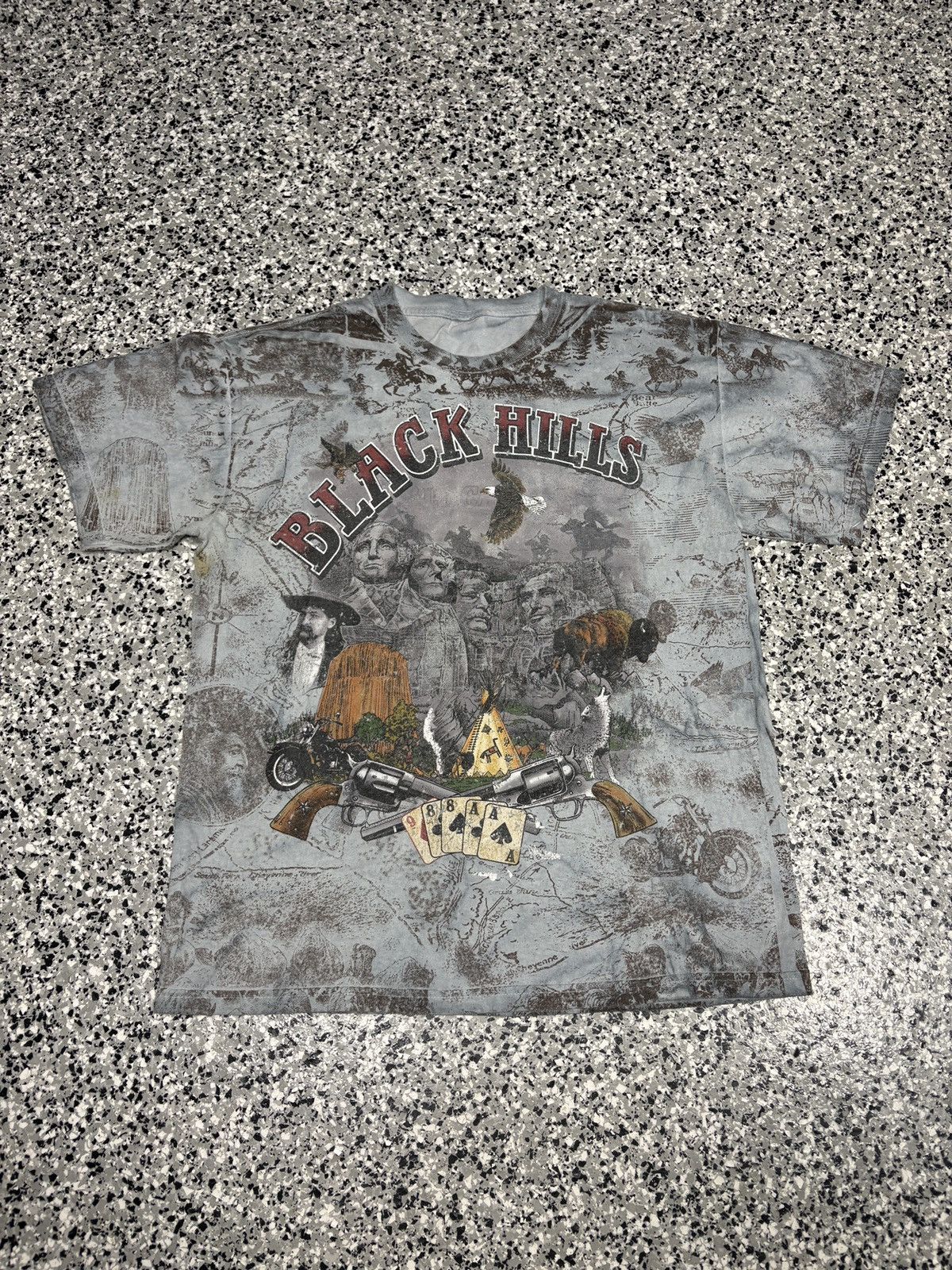 Harley Davidson Vintage 90s “Black Hills, South Dakota” T-Shirt Size M 0790 Size US M / EU 48-50 / 2 - 1 Thumbnail
