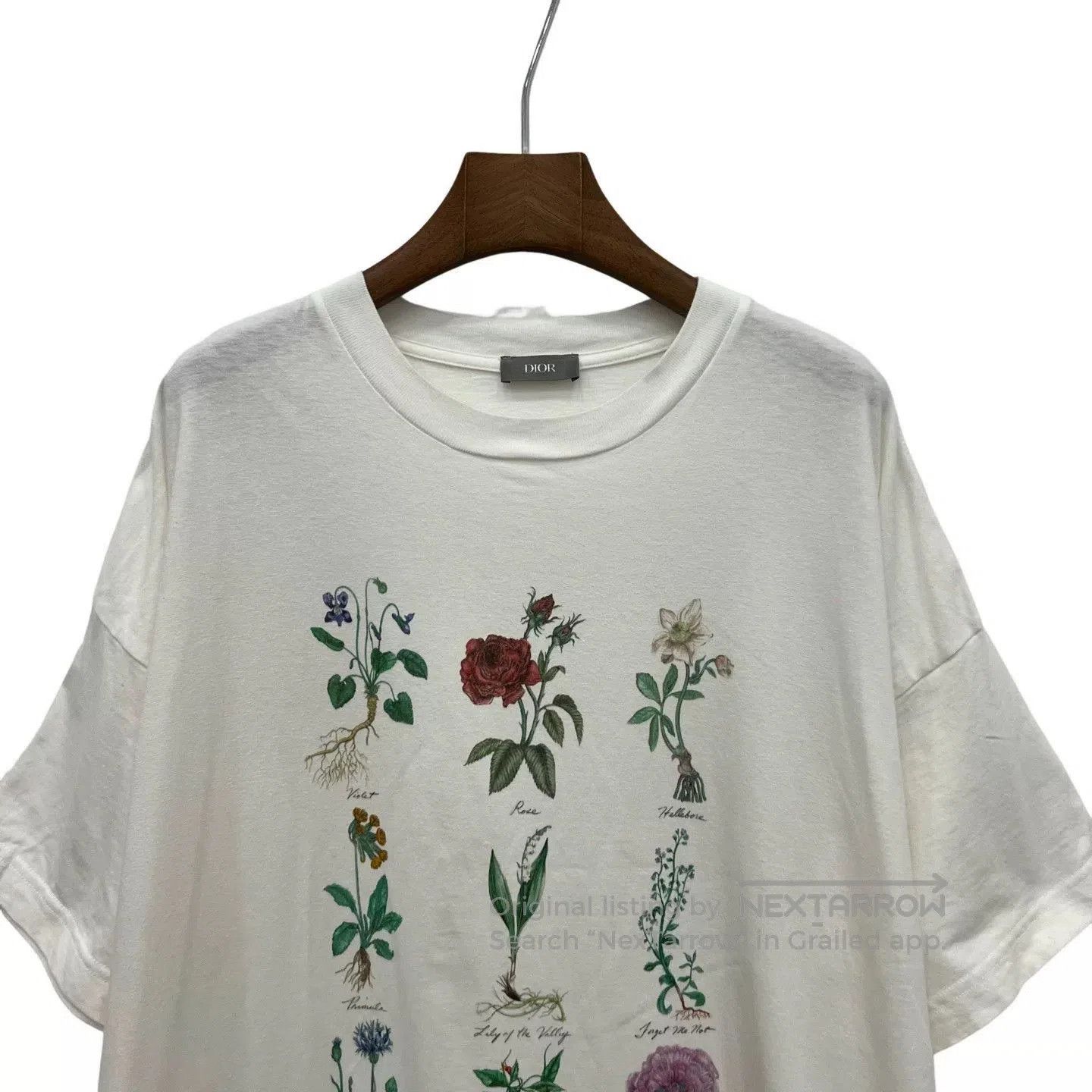 Dior Dior Floral Plant Specimen Print Short. Size M / US 6-8 / IT 42-44 - 4 Thumbnail