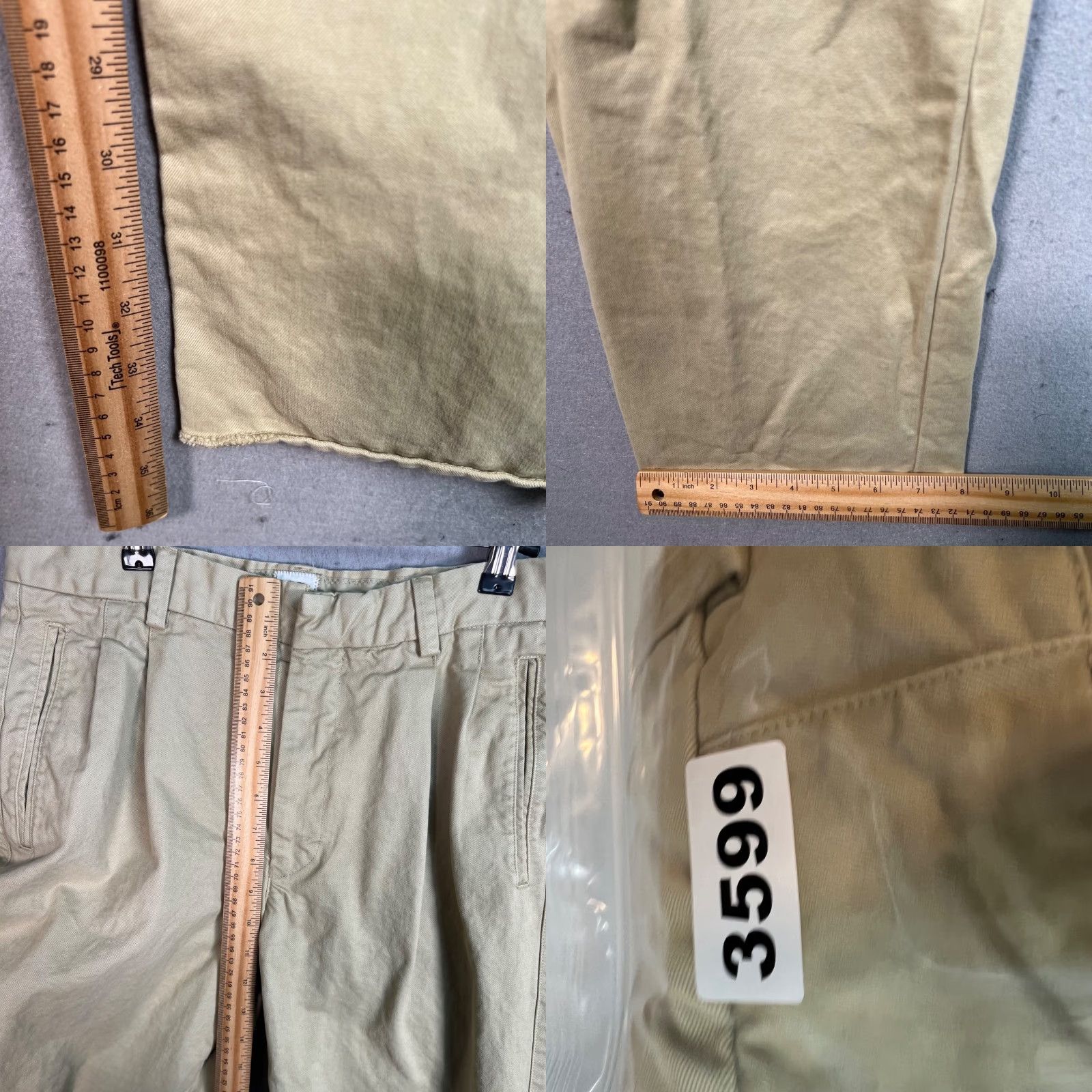 Vintage C.P. Company Mens 50 Beige Cotton Pleated Dress Pants Main Selling Point Pants Adult Mens 50 Beige Cotton Pleated Dress Pants Italy 8/10 Mens Size US 31 - 8 Thumbnail