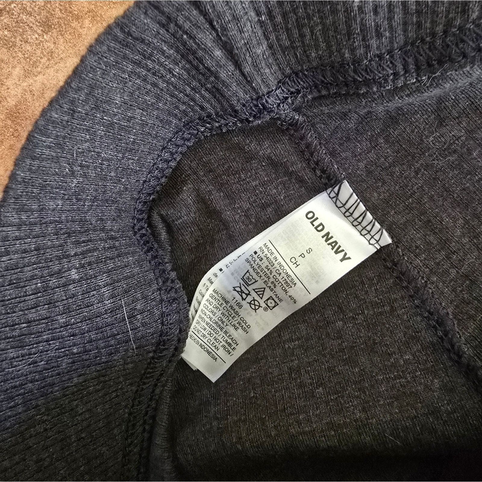 Old Navy Dark Grey | OLD NAVY | Ribbed Legging Size 27" / US 4 / IT 40 - 3 Thumbnail