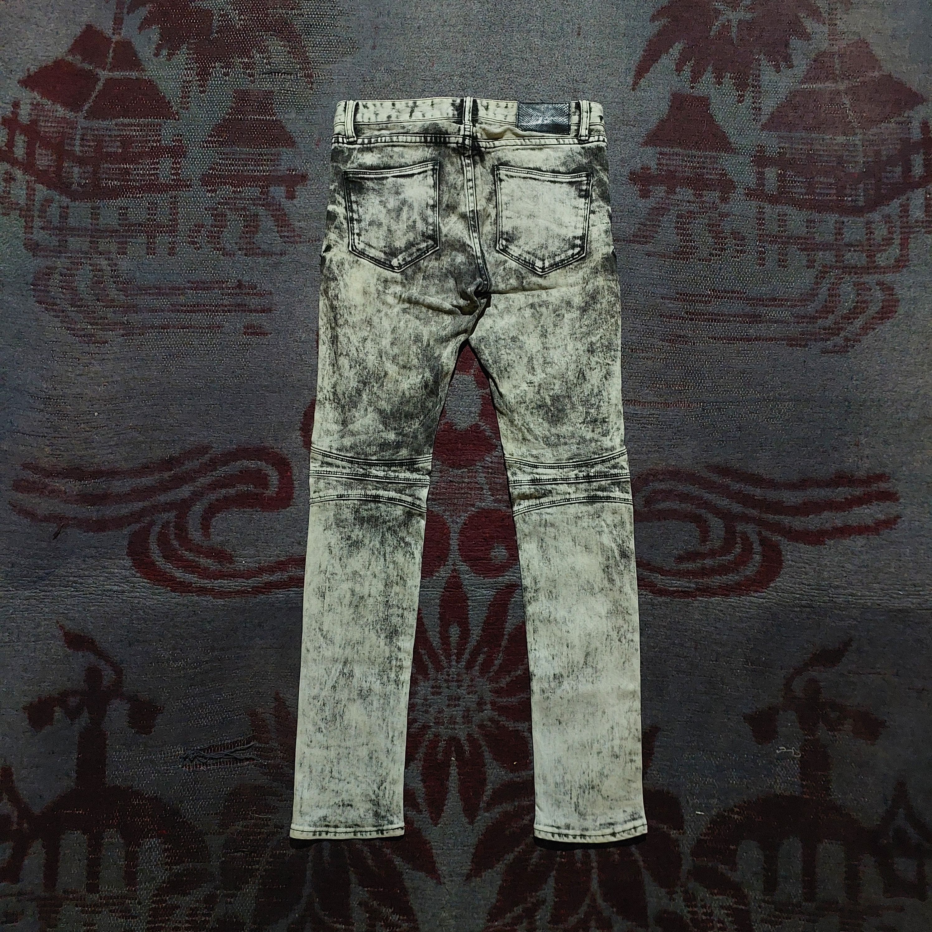 GOSTAR DE FUGA FUGA japanese acid biker jeans Size US 29 - 3 Thumbnail