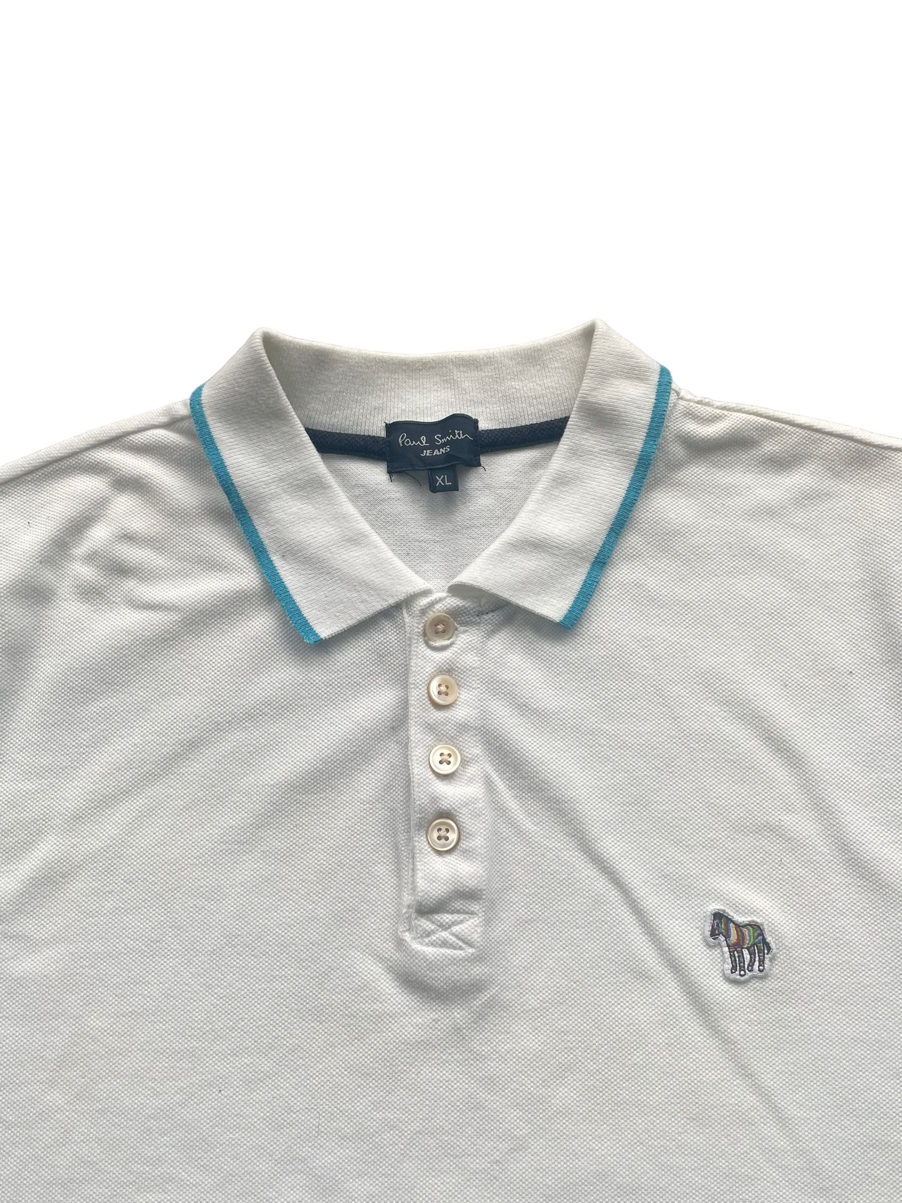 Paul Smith Paul Smith Zebra Ringger Polo tshirt Size US M / EU 48-50 / 2 - 2 Thumbnail