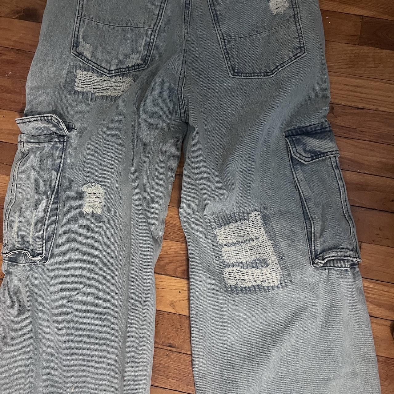 Other nand light blue baggy cargo jean Size US 34 / EU 50 - 5 Thumbnail