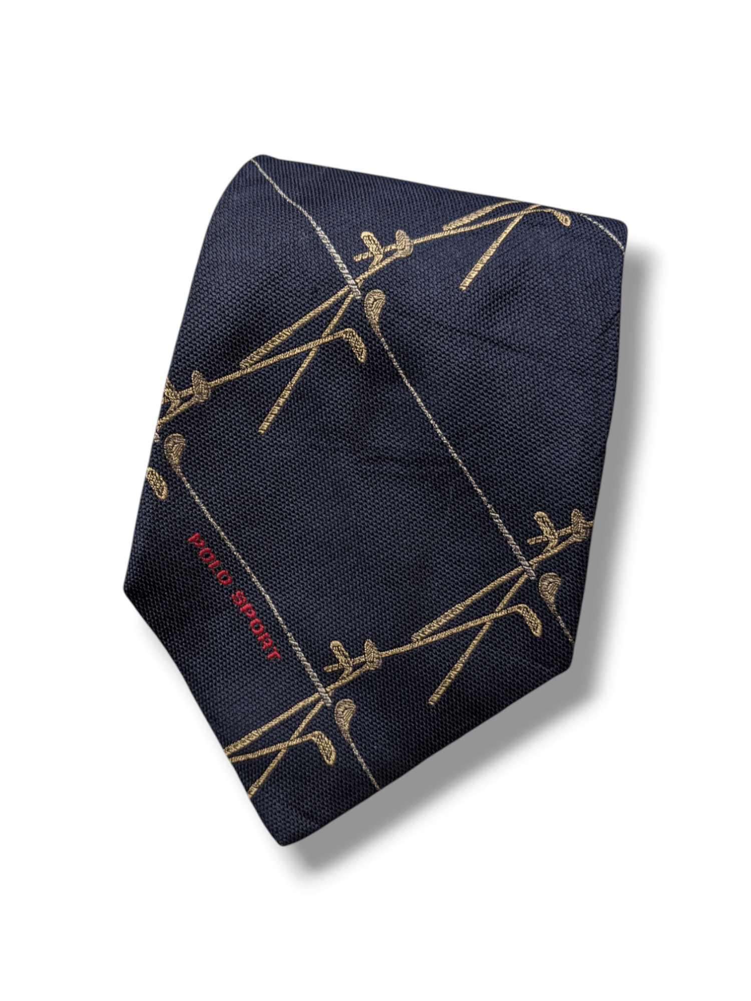 Polo Ralph Lauren Vintage Polo Sport by Ralph Lauren 100% Silk Rare Tie Size ONE SIZE - 1 Thumbnail