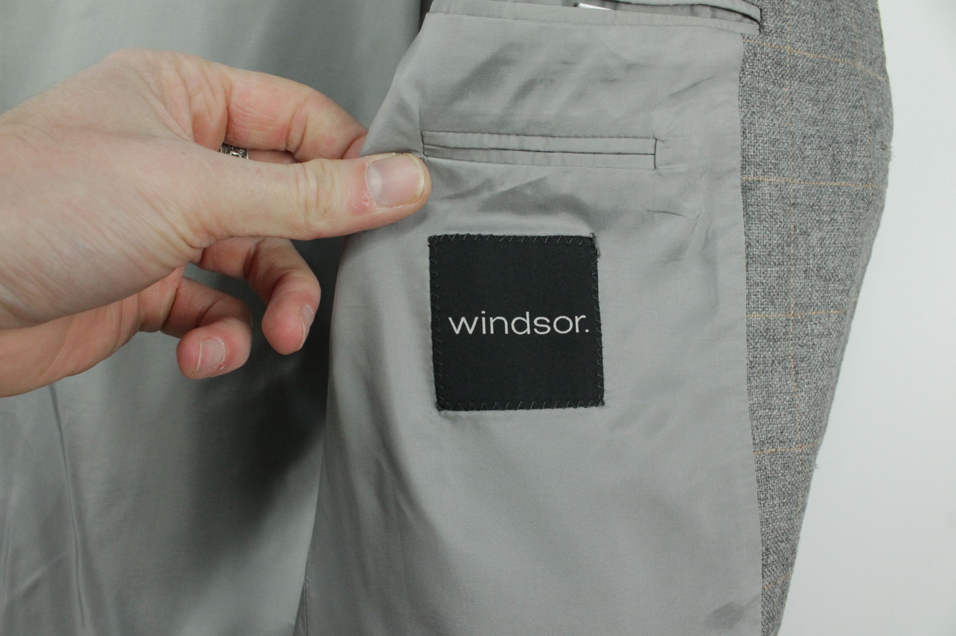 Windsor Smith Windsor Cashmere Silk Sport Coat Check Blazer Jacket Size US L / EU 52-54 / 3 - 8 Thumbnail
